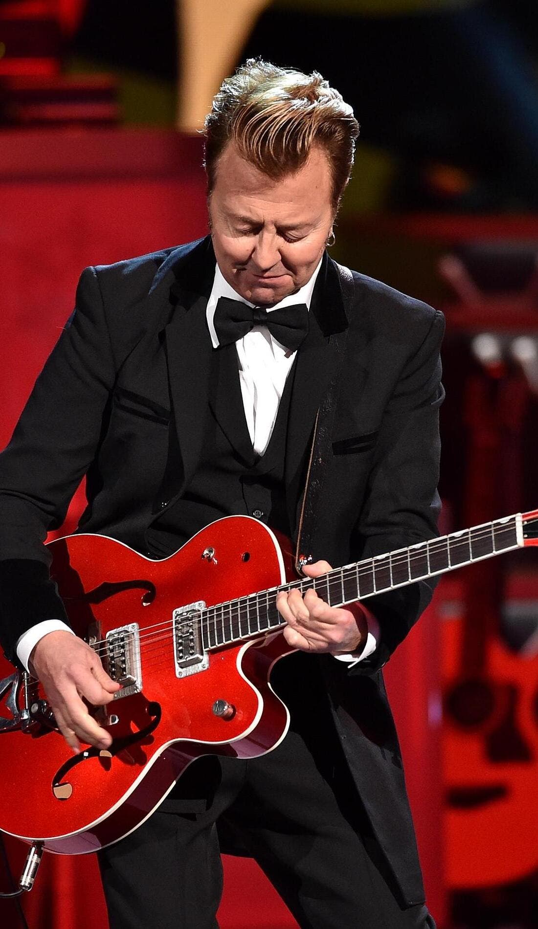 Brian Setzer promotional image for upcoming events and ticket sales