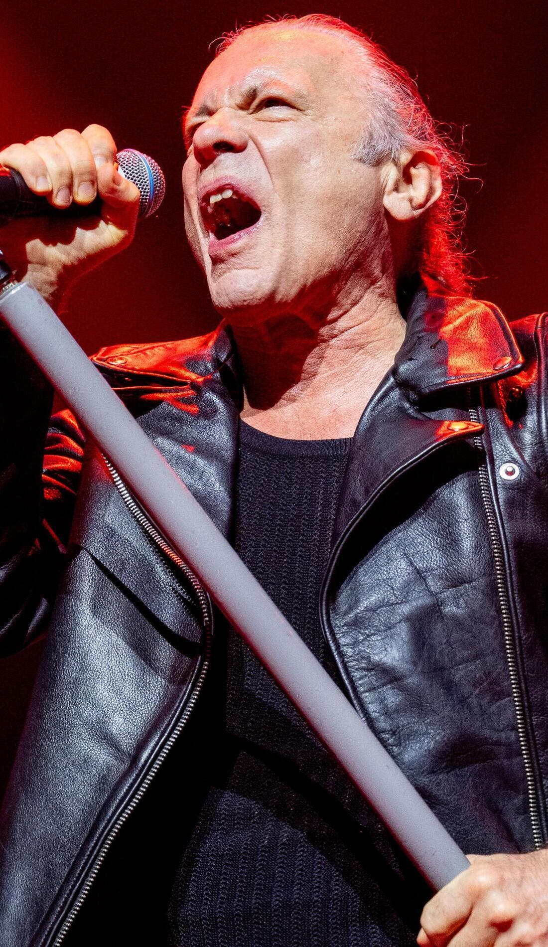 Bruce Dickinson promotional image for upcoming events and ticket sales