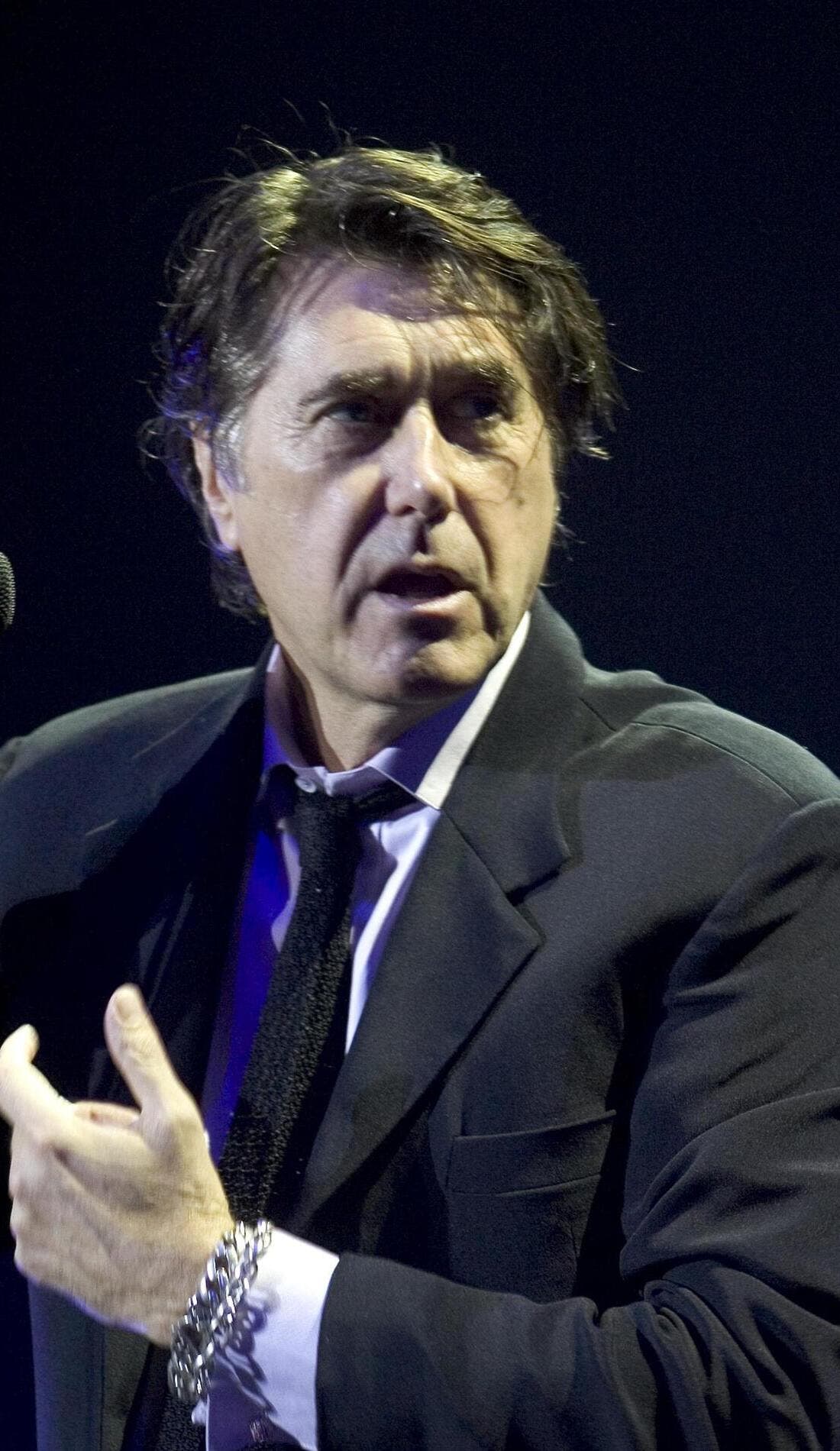 Bryan Ferry promotional image for upcoming events and ticket sales