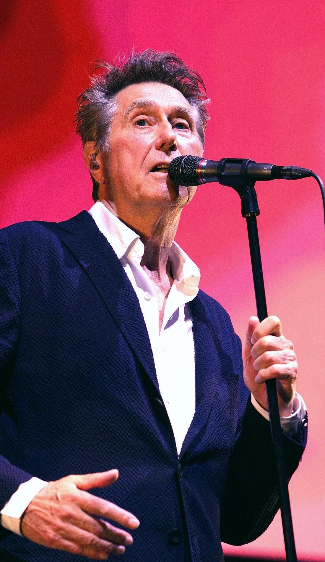 Bryan Ferry promotional image for upcoming events and ticket sales