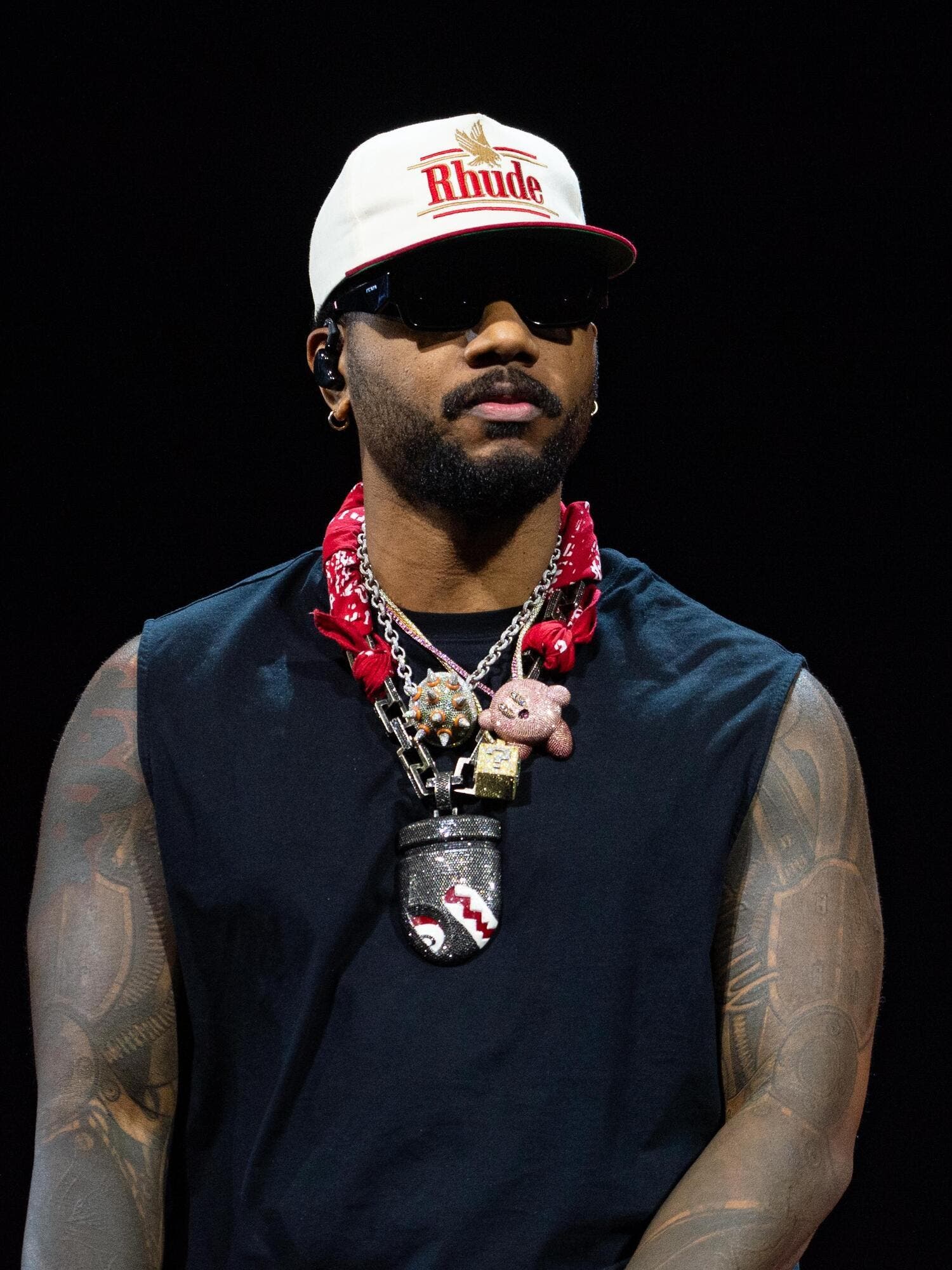 Bryson Tiller with Majid Jordan, Ty Dolla $ign, and Austin Millz at Climate Pledge Arena in Seattle, WA