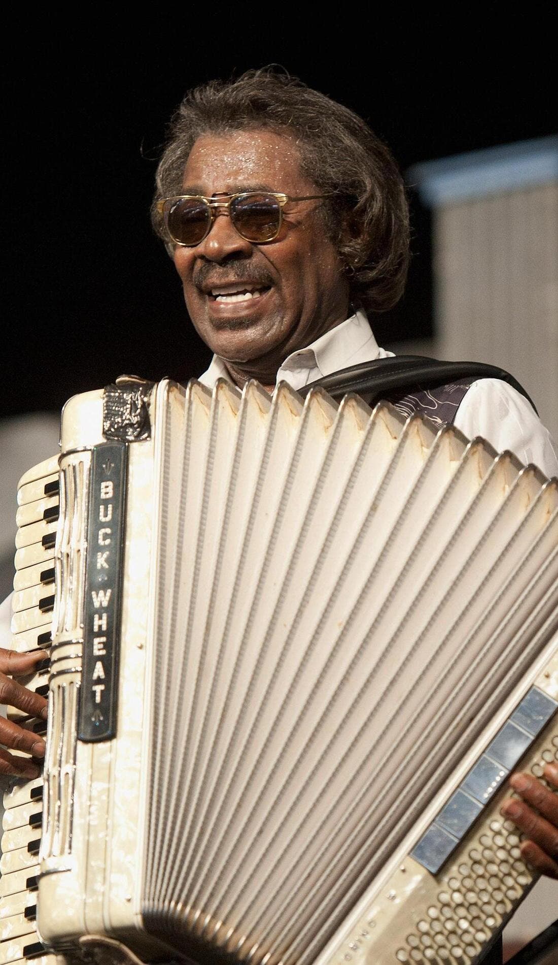 Buckwheat Zydeco promotional image for upcoming events and ticket sales