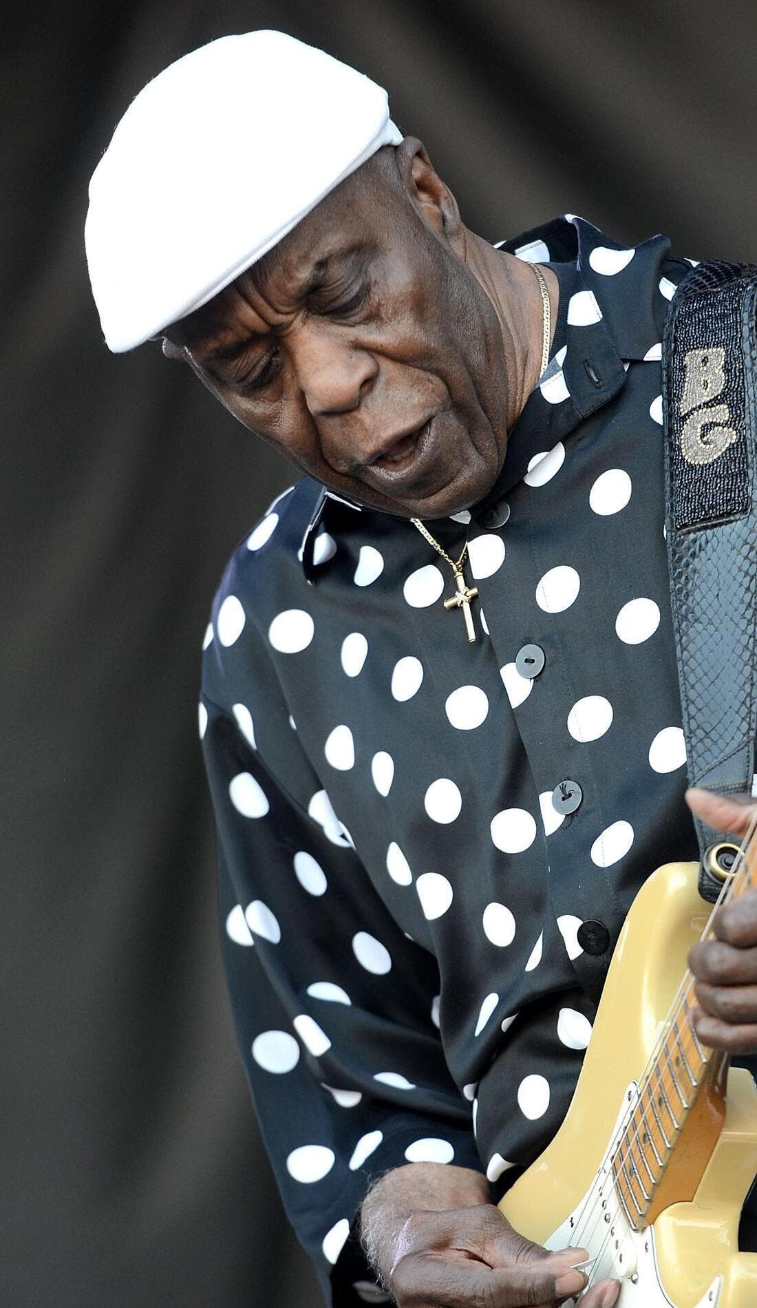 Buddy Guy promotional image for upcoming events and ticket sales