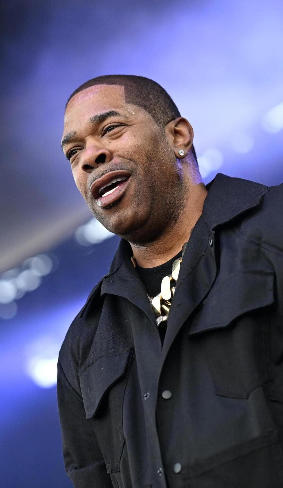Busta Rhymes promotional image for upcoming events and ticket sales