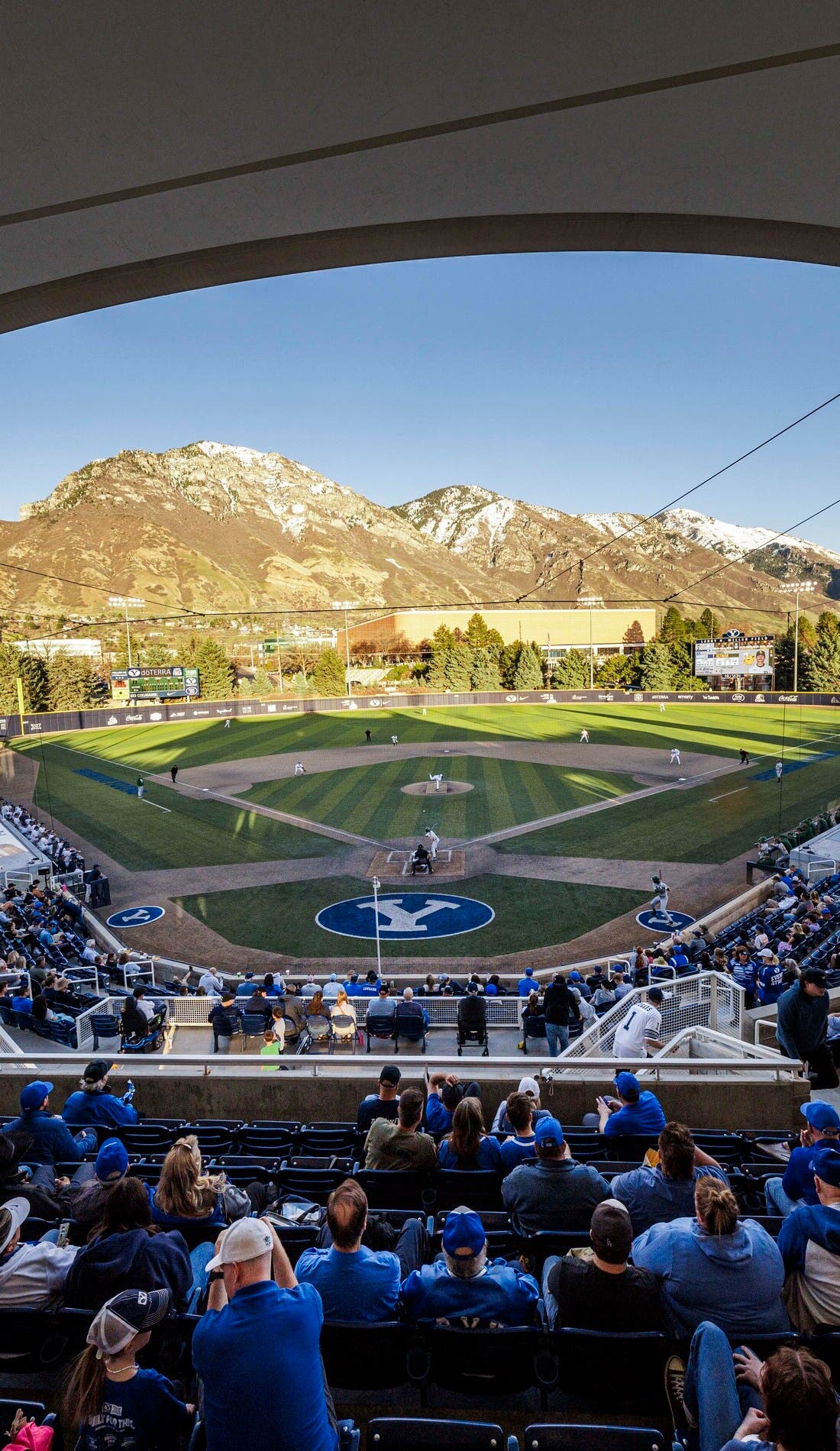 BYU Cougars Baseball promotional image for upcoming events and ticket sales