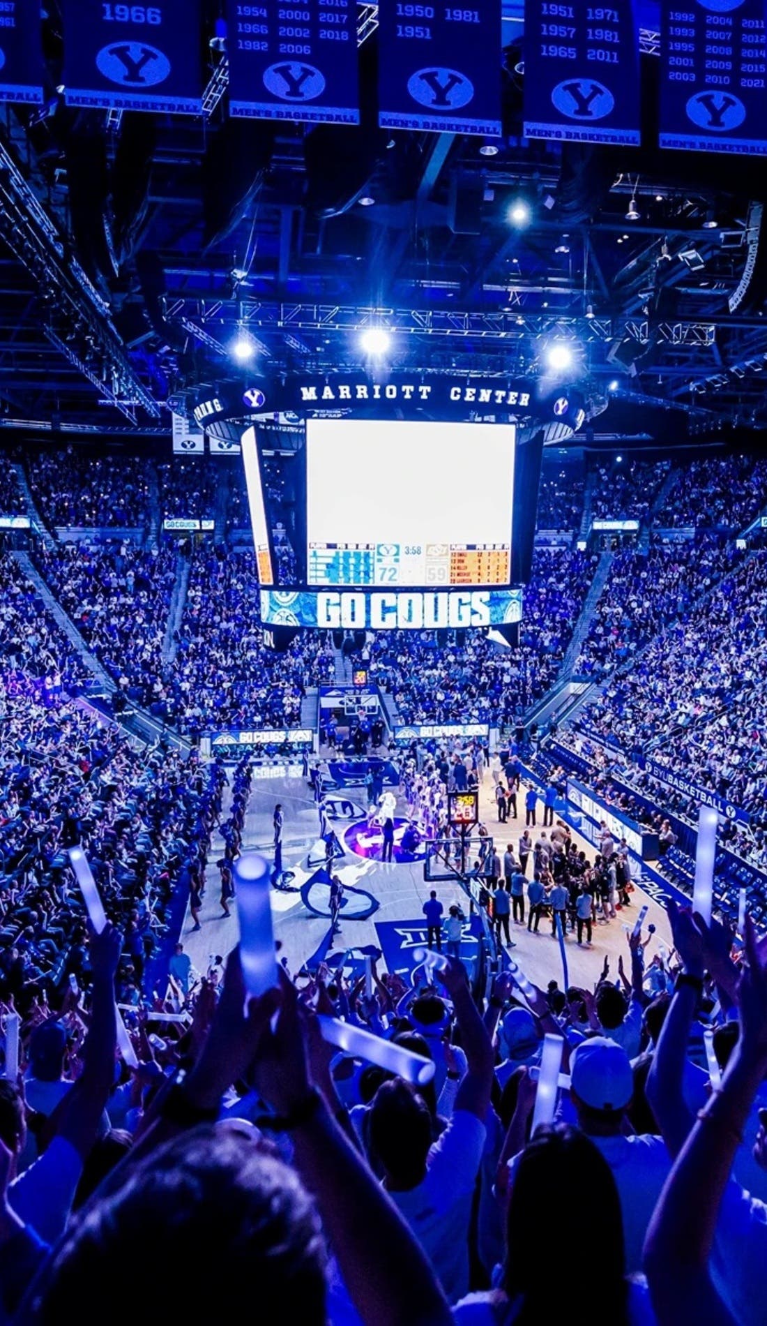 BYU Cougars Mens Basketball promotional image for upcoming events and ticket sales