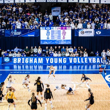 Promotional image of BYU Cougars Womens Volleyball