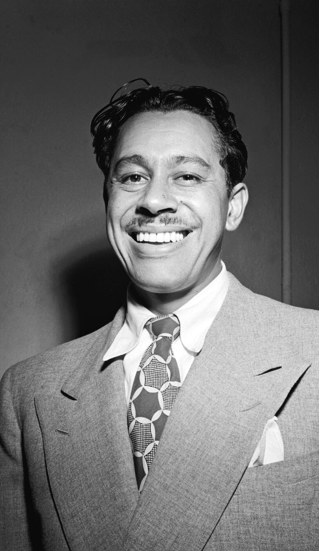 Cab Calloway promotional image for upcoming events and ticket sales