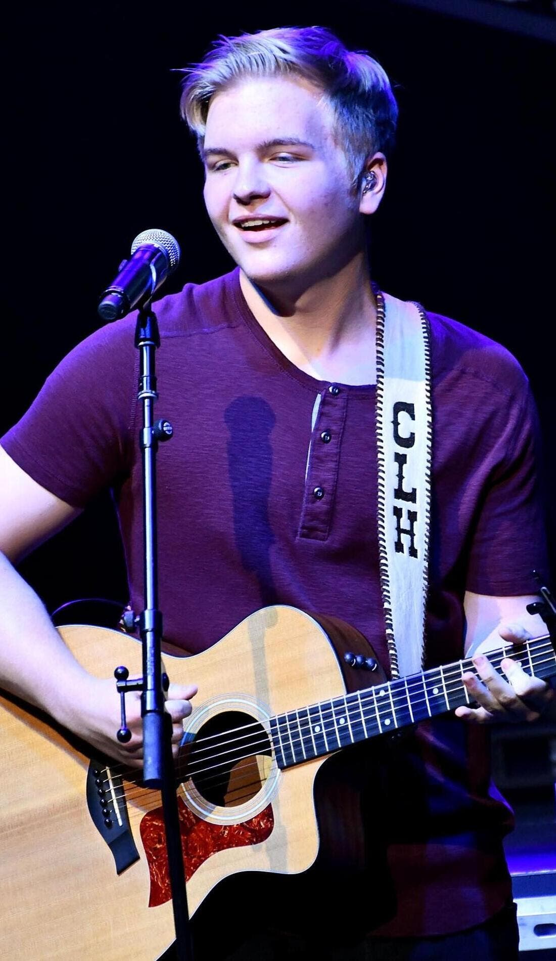 Caleb Lee Hutchinson promotional image for upcoming events and ticket sales