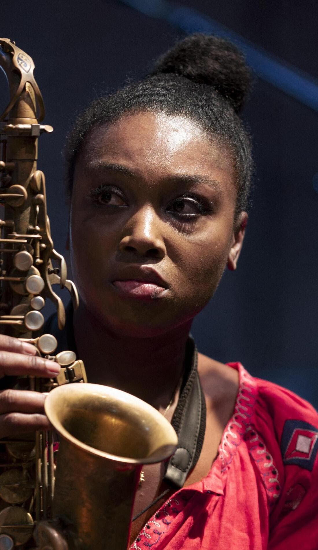 Camilla George promotional image for upcoming events and ticket sales