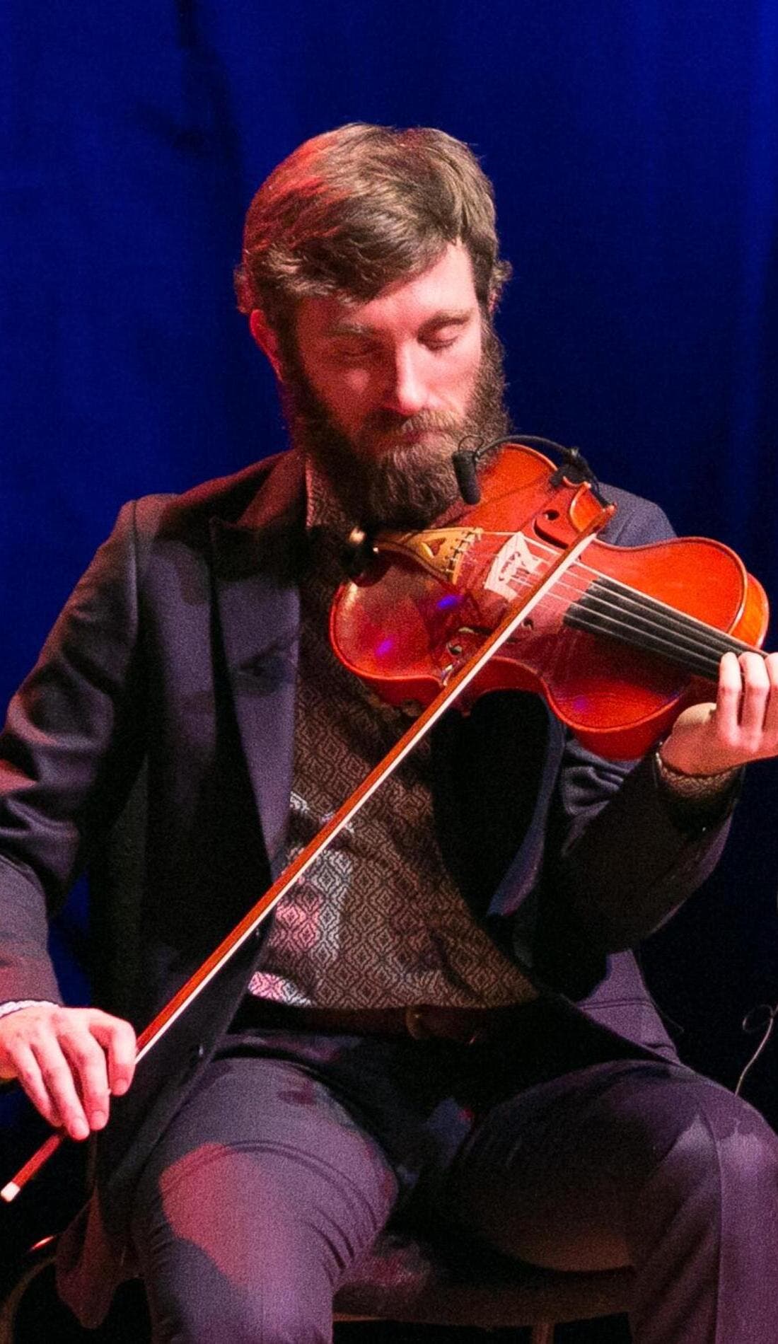 Caoimhin O Raghallaigh promotional image for upcoming events and ticket sales