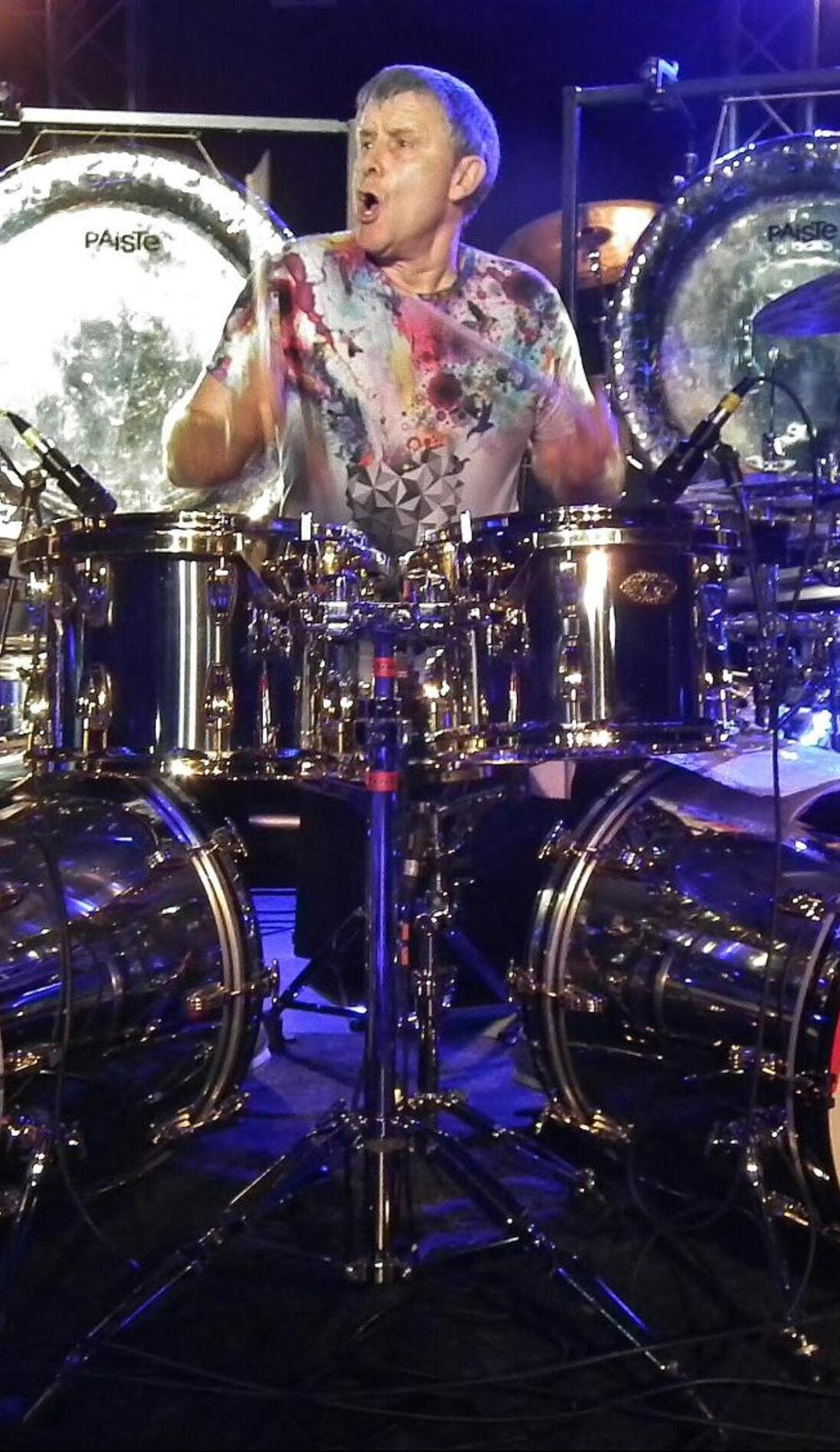 Carl Palmer promotional image for upcoming events and ticket sales
