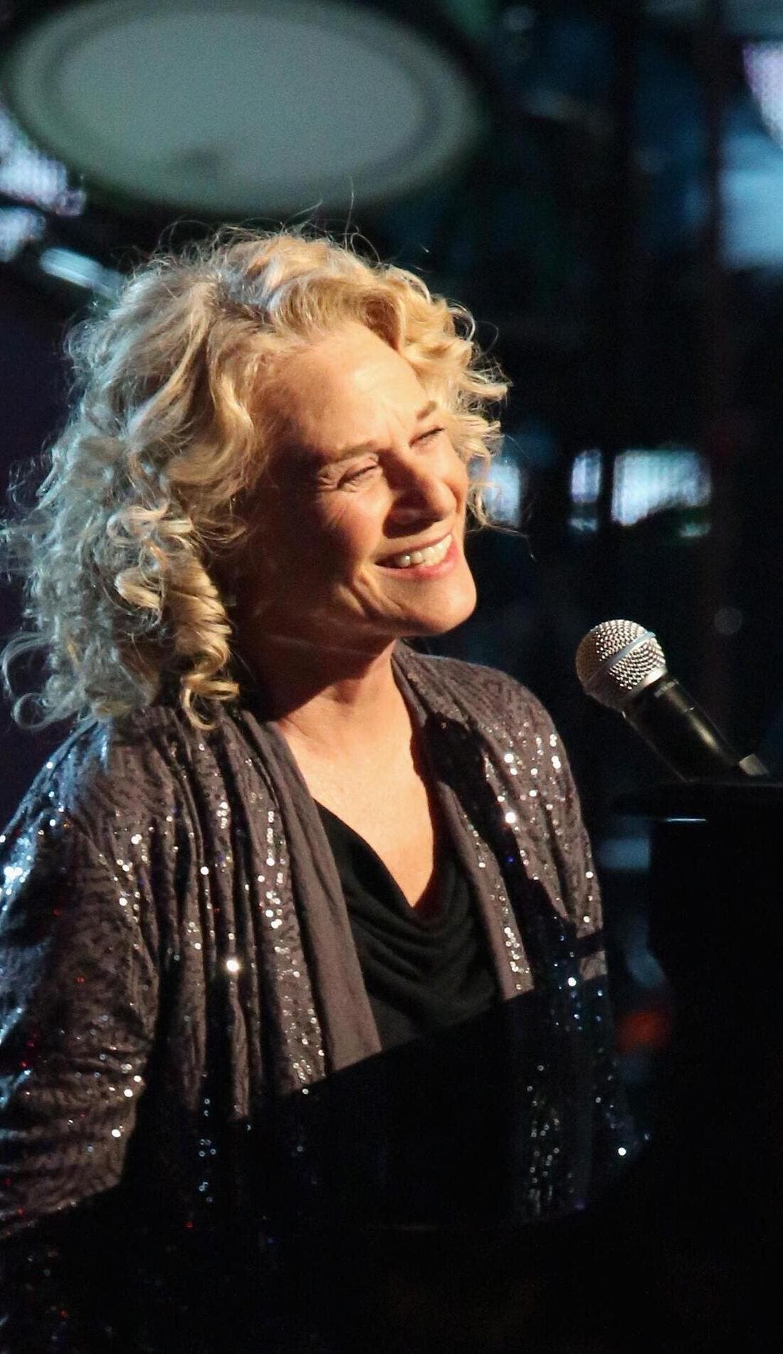 Carole King promotional image for upcoming events and ticket sales