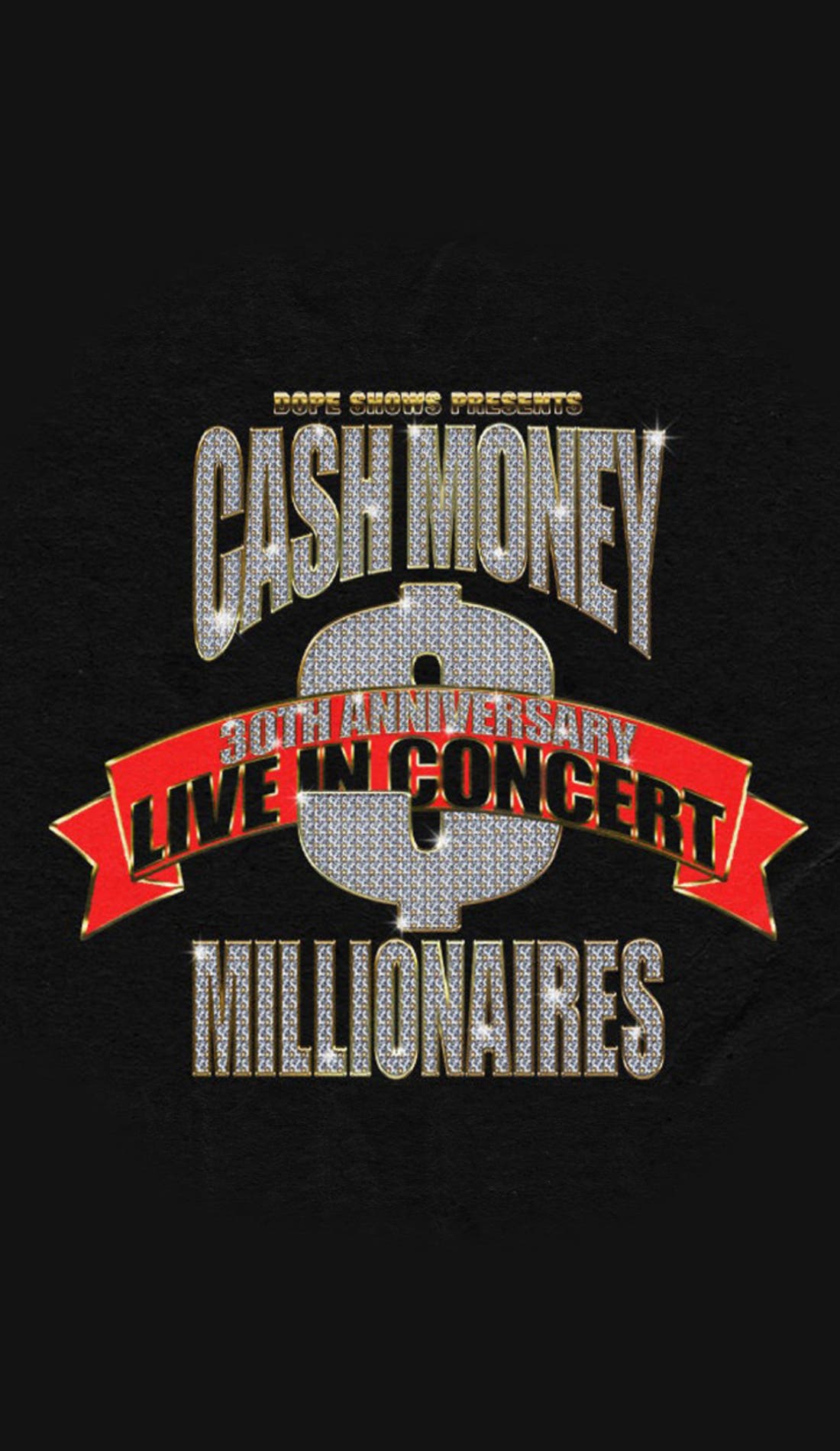 Cash Money Millionaires promotional image for upcoming events and ticket sales