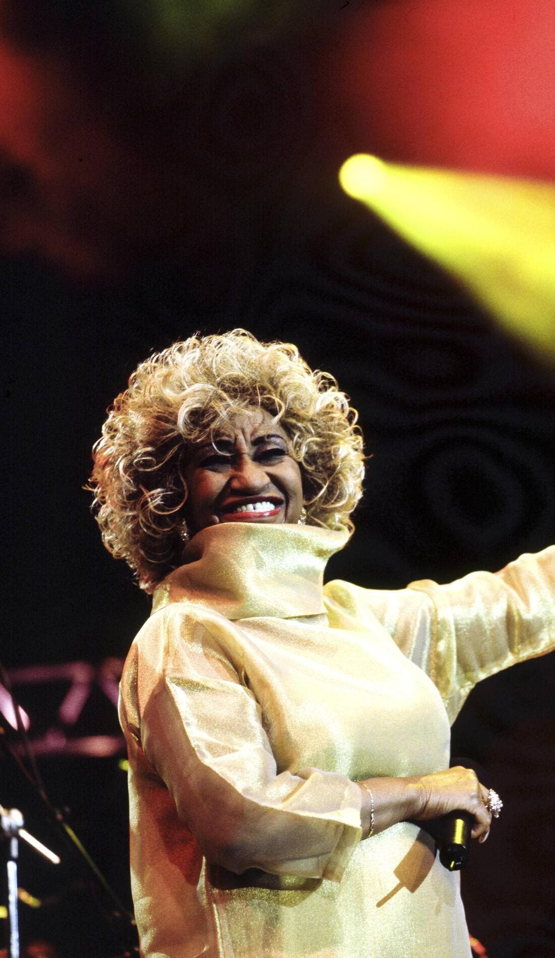 Celia Cruz promotional image for upcoming events and ticket sales