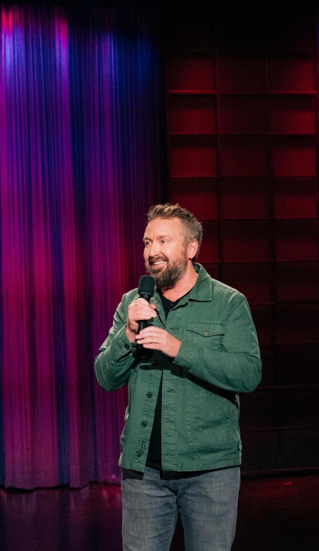 Chad Daniels promotional image for upcoming events and ticket sales