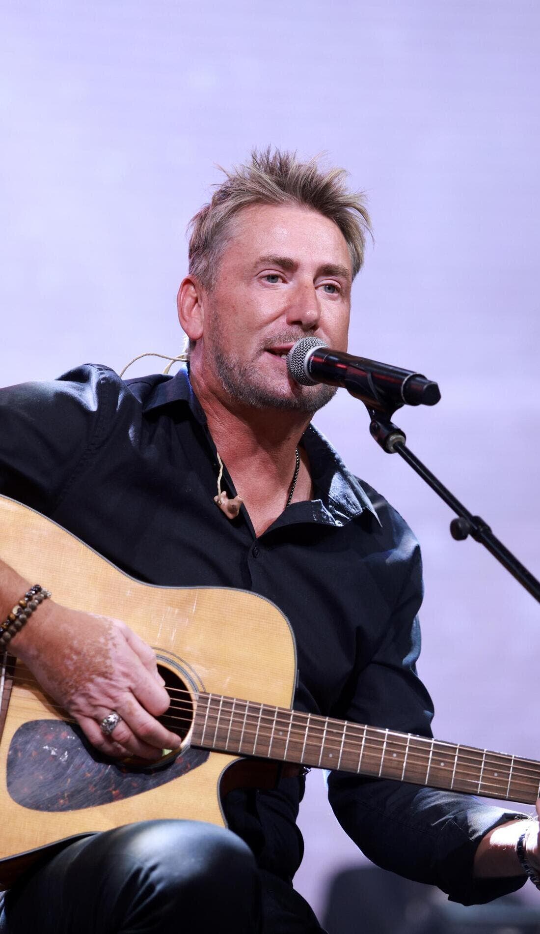 Chad Kroeger promotional image for upcoming events and ticket sales