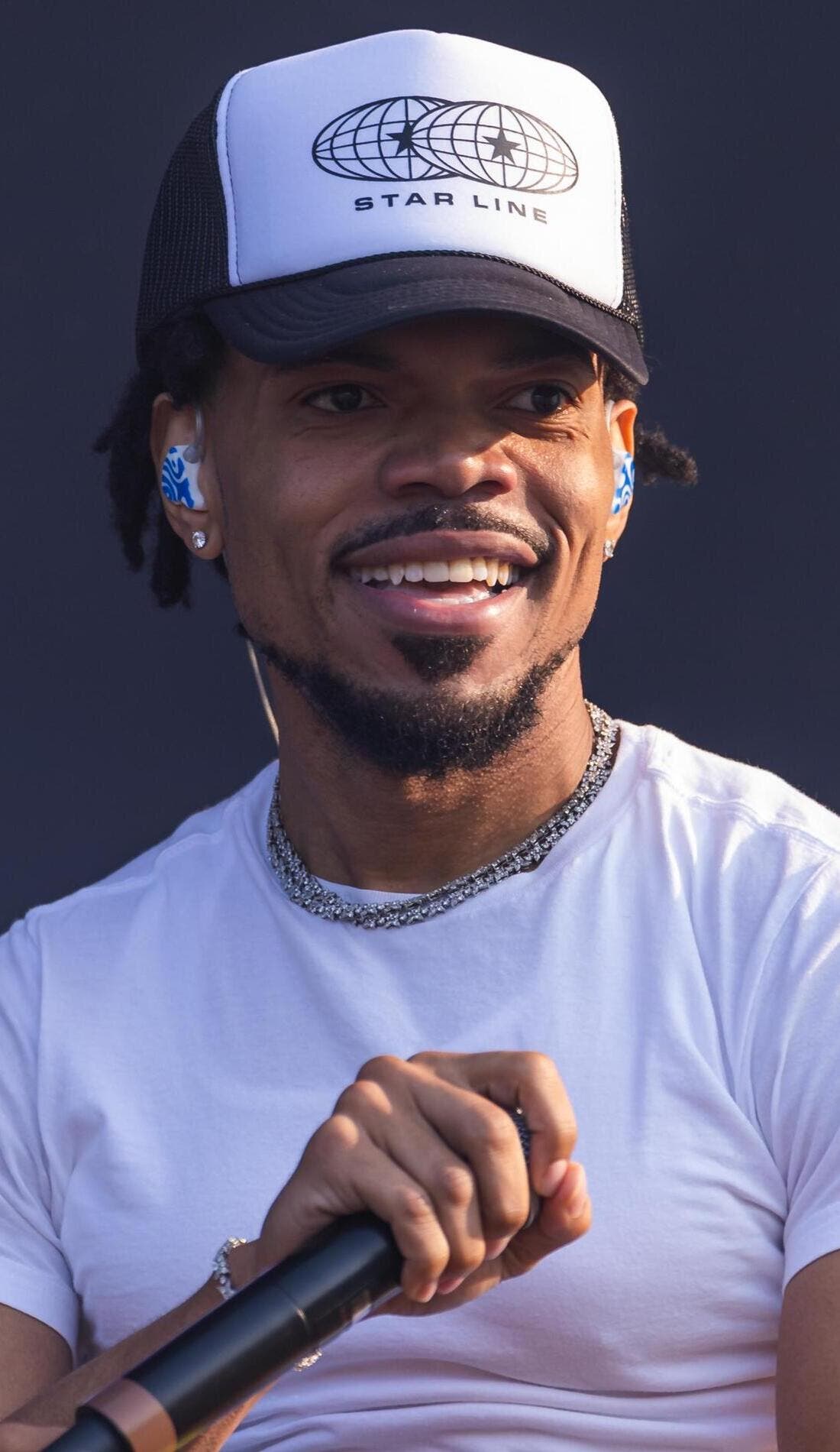 Chance the Rapper promotional image for upcoming events and ticket sales