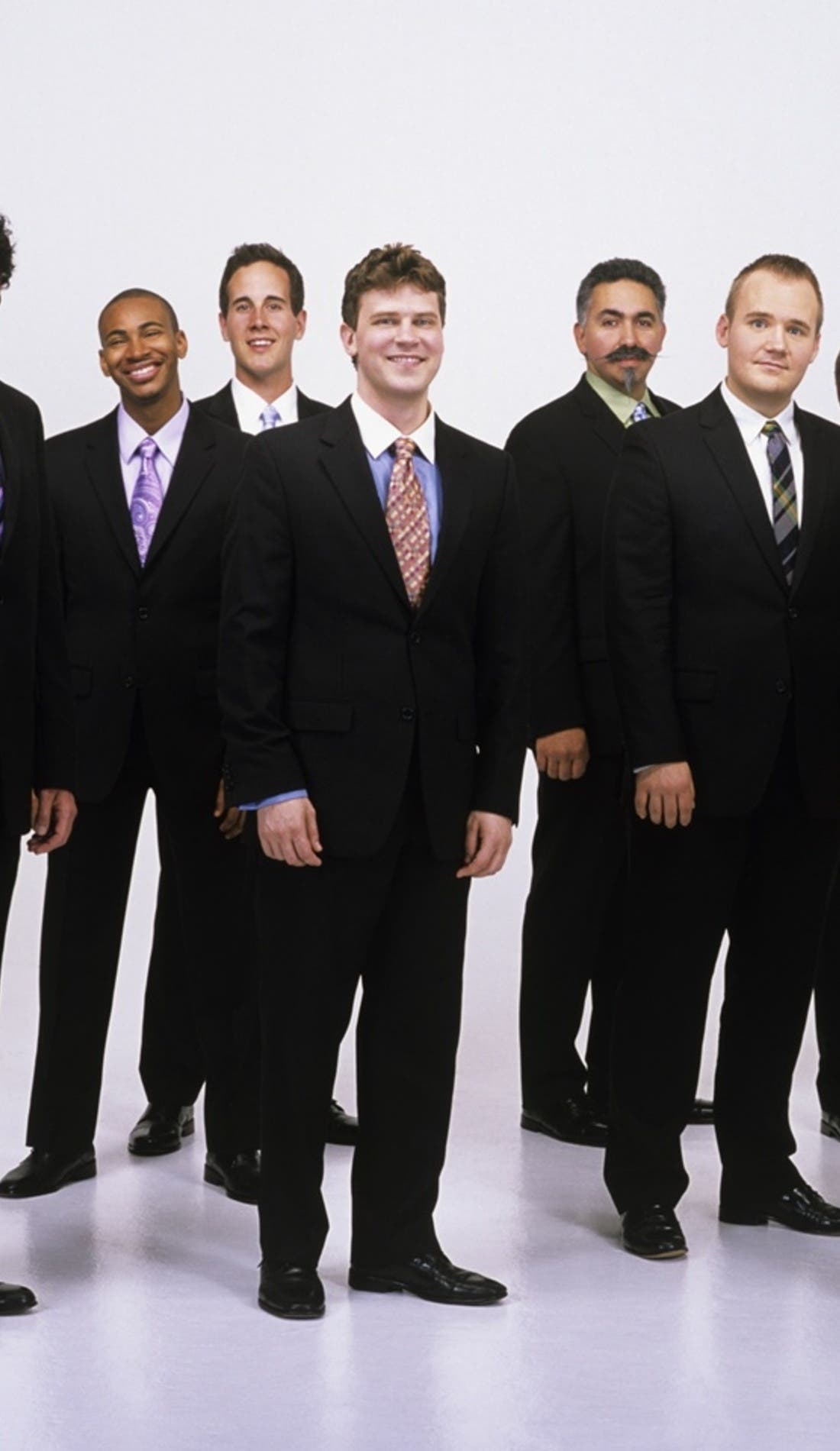 Chanticleer promotional image for upcoming events and ticket sales