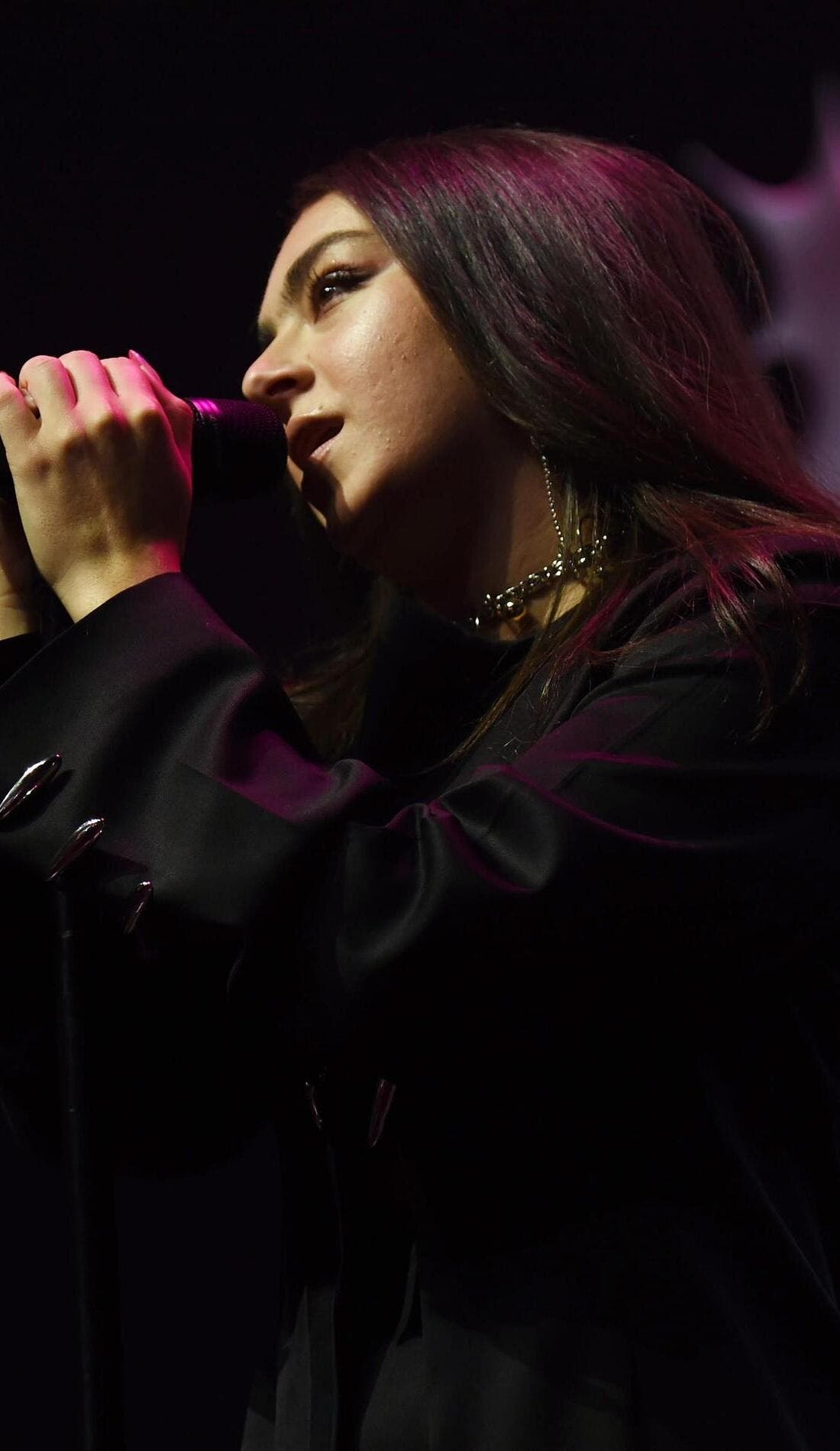 Charli XCX promotional image for upcoming events and ticket sales