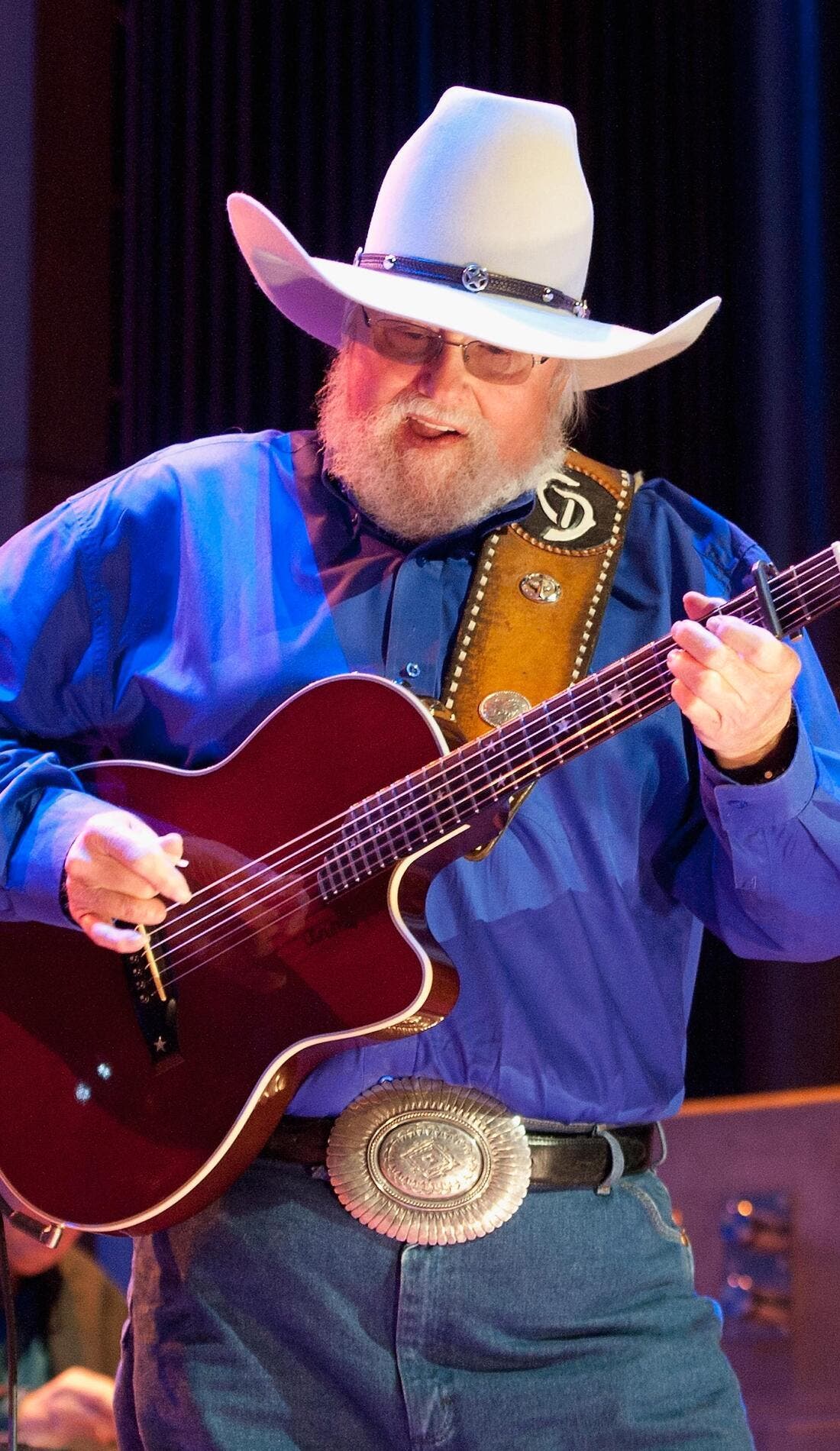 Charlie Daniels promotional image for upcoming events and ticket sales