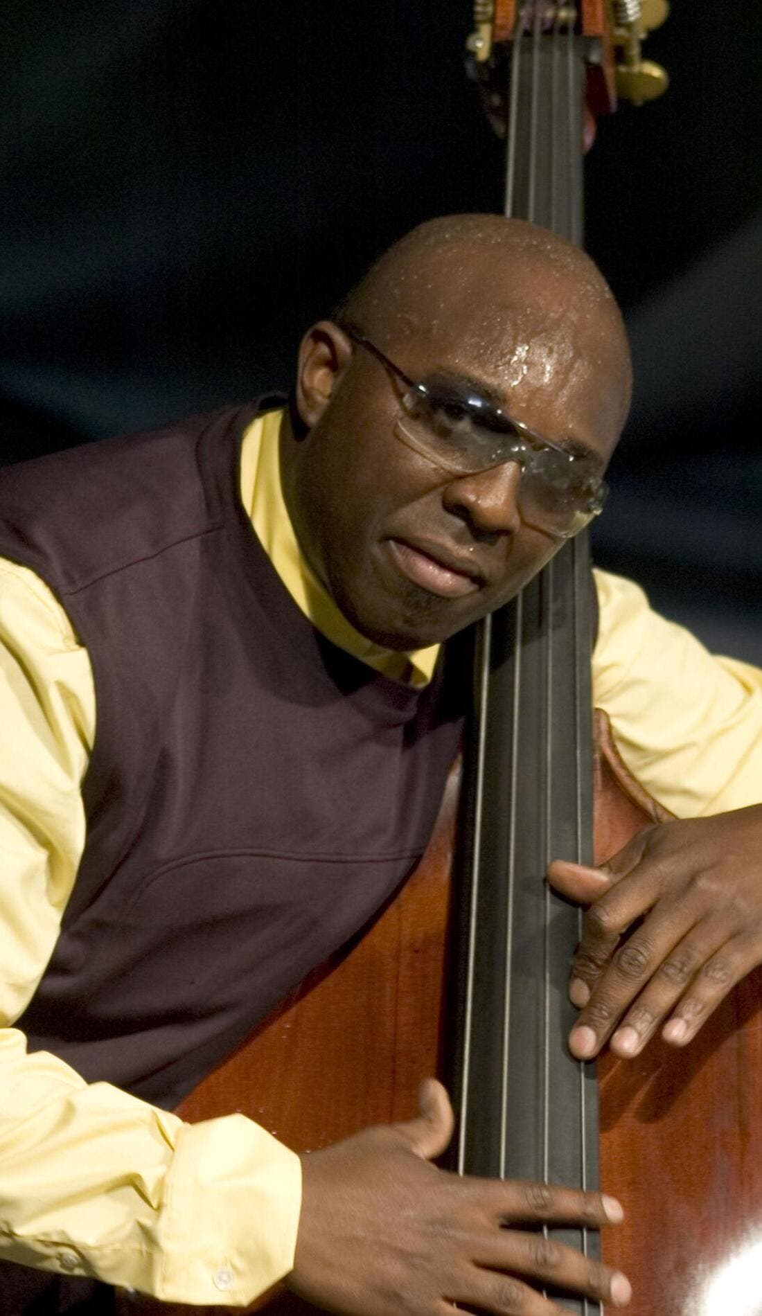 Charnett Moffett promotional image for upcoming events and ticket sales