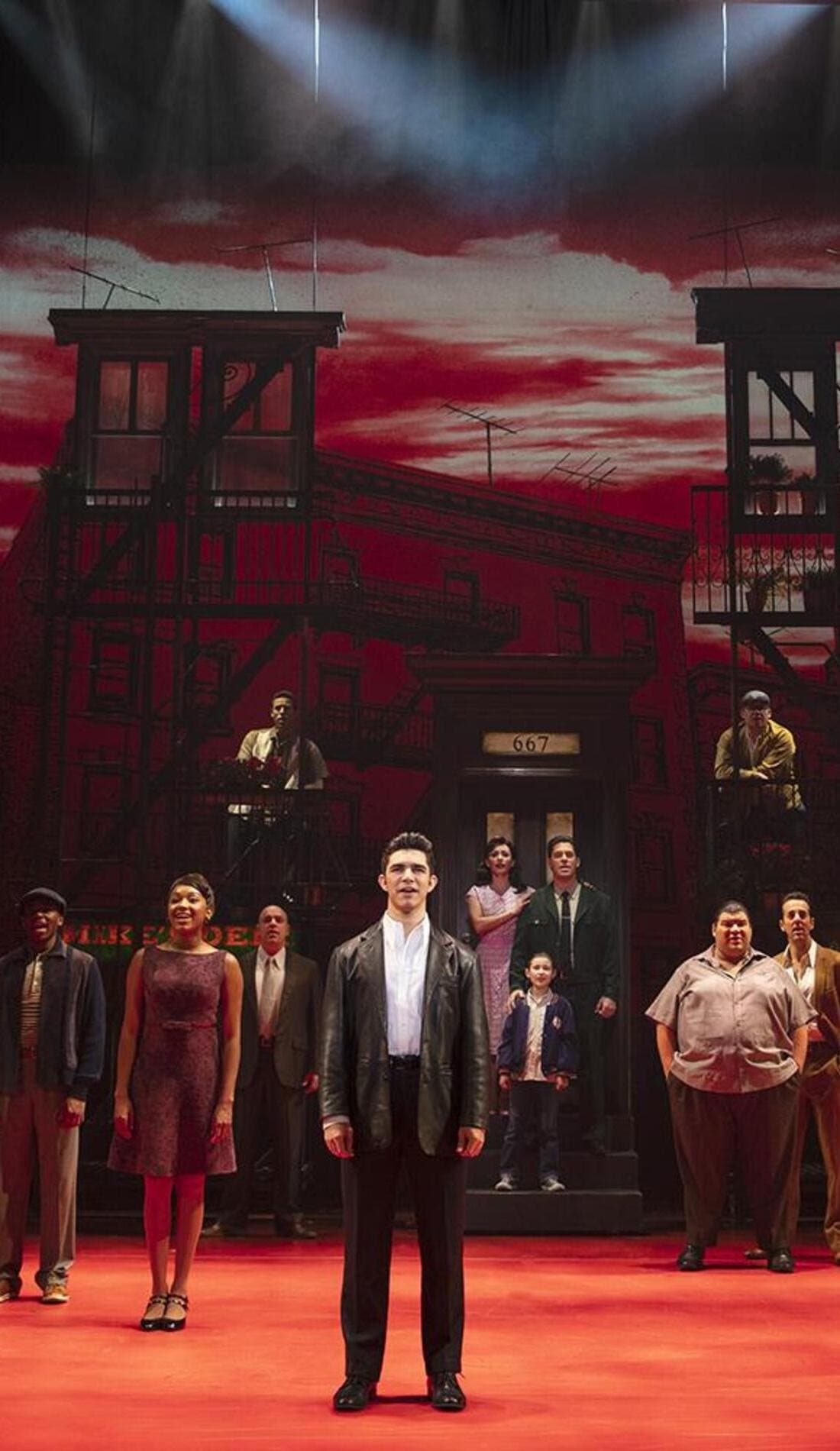 Chazz Palminteri's A Bronx Tale promotional image for upcoming events and ticket sales