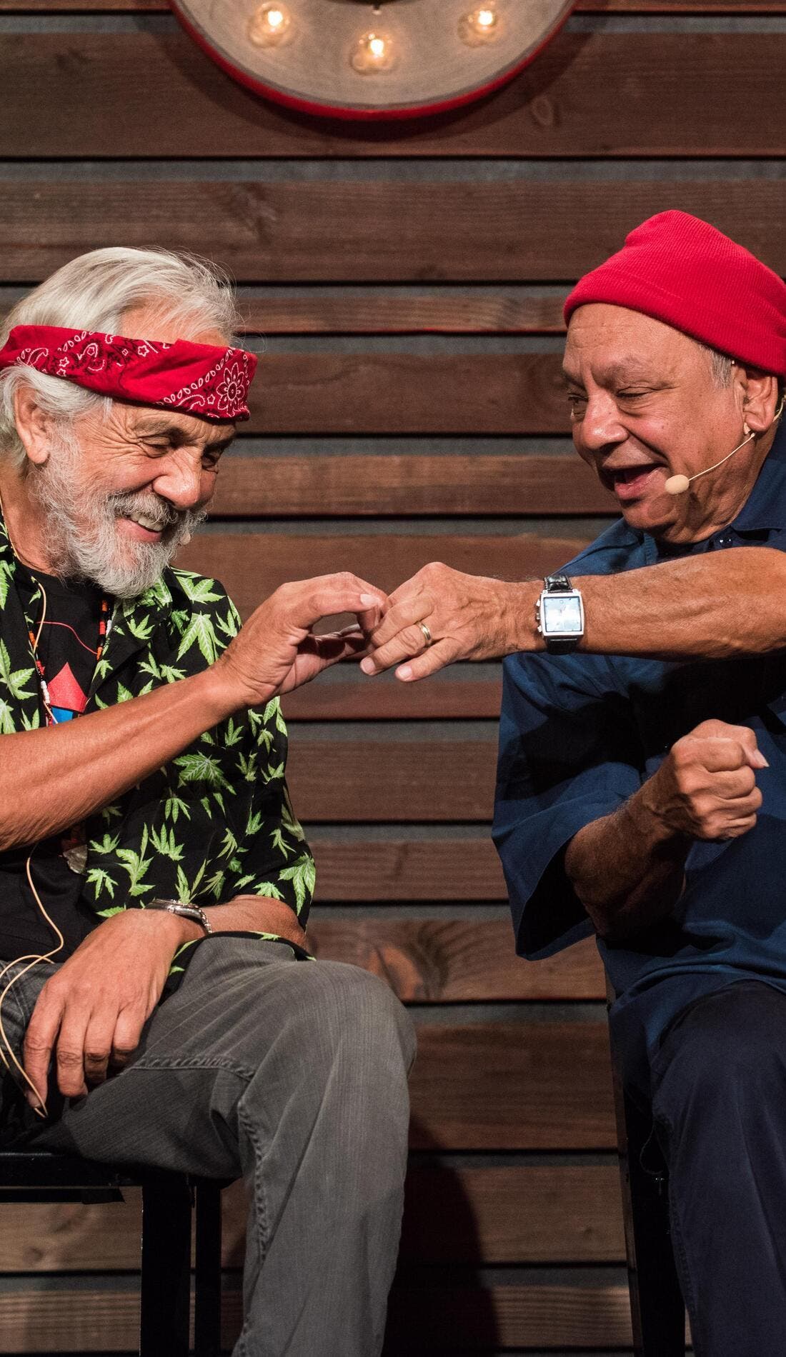 Cheech & Chong promotional image for upcoming events and ticket sales