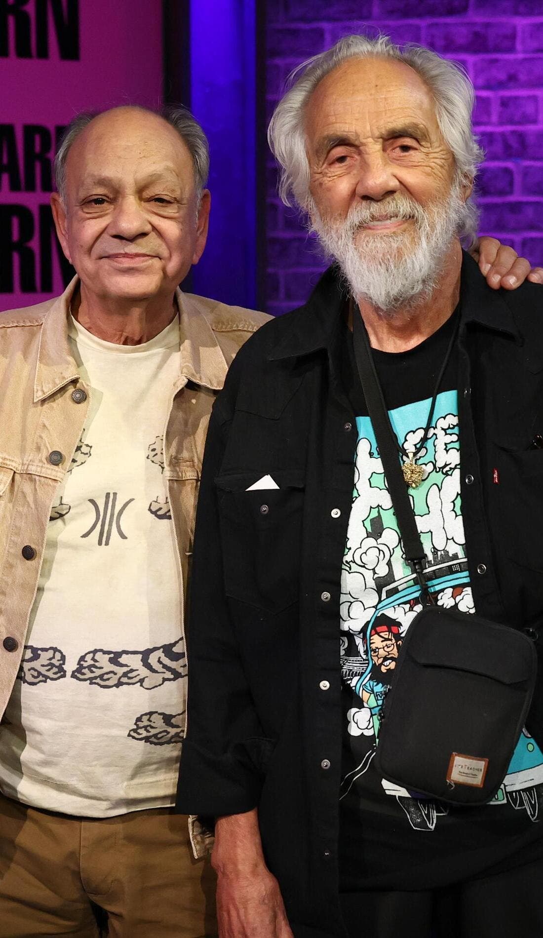 Cheech & Chong promotional image for upcoming events and ticket sales