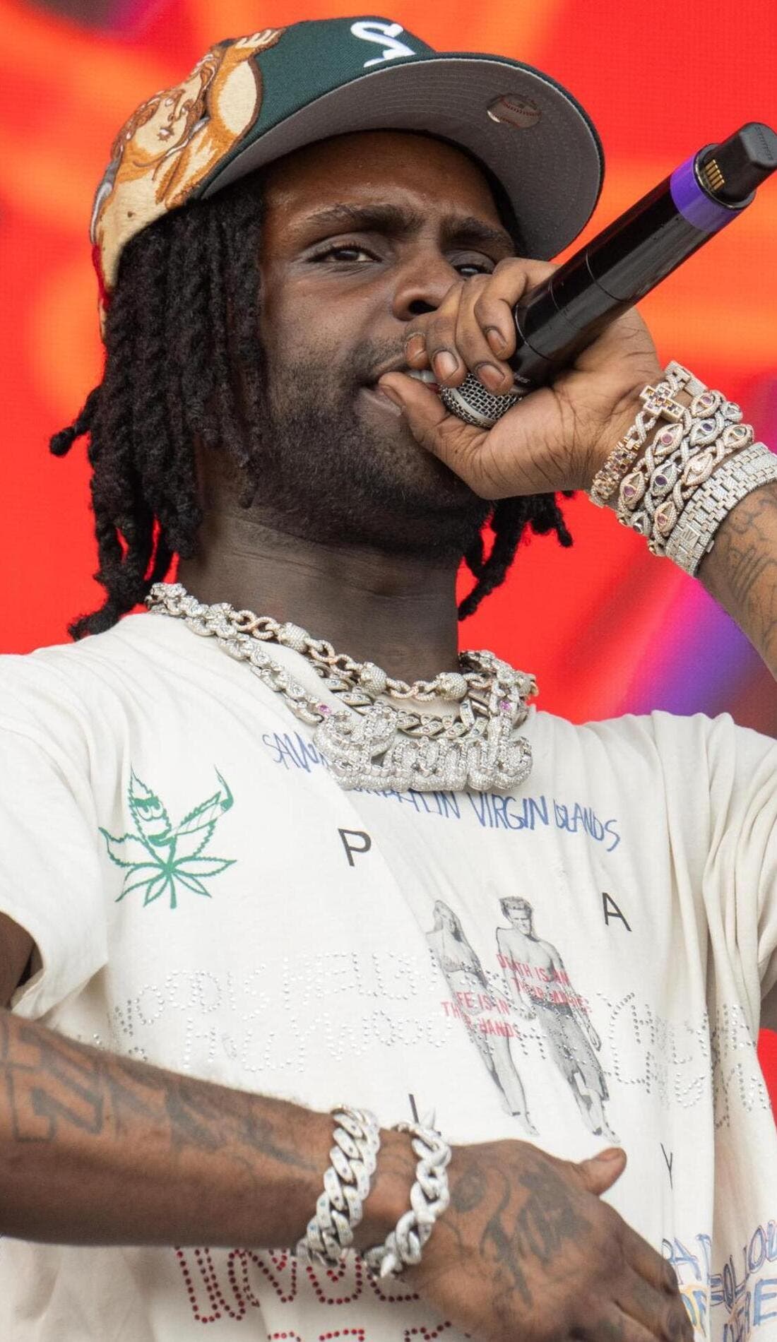 Chief Keef promotional image for upcoming events and ticket sales in Washington DC