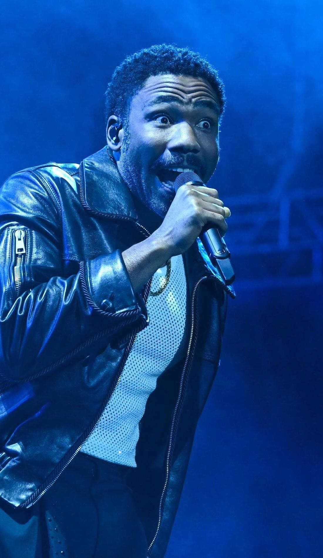 Childish Gambino promotional image for upcoming events and ticket sales