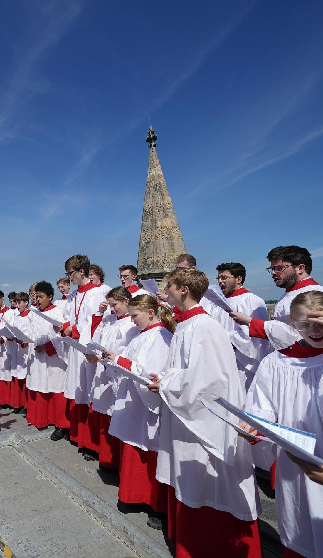 Choir Of St John's College promotional image for upcoming events and ticket sales