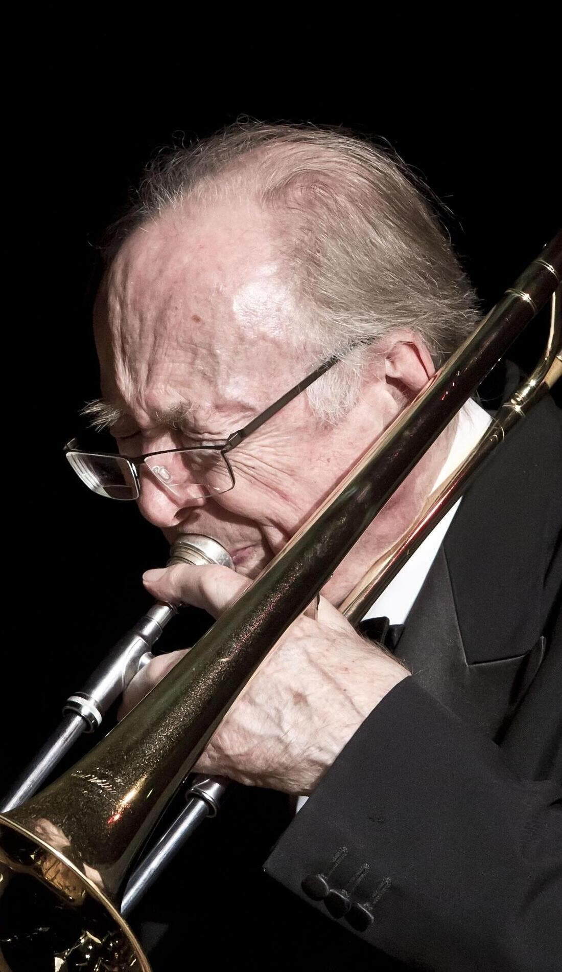 Chris Barber's Jazz Band promotional image for upcoming events and ticket sales