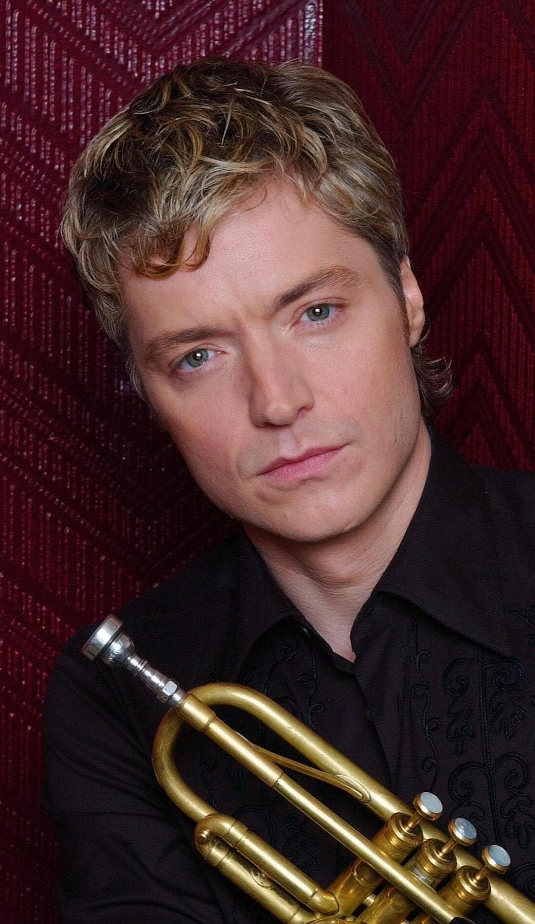 Chris Botti promotional image for upcoming events and ticket sales