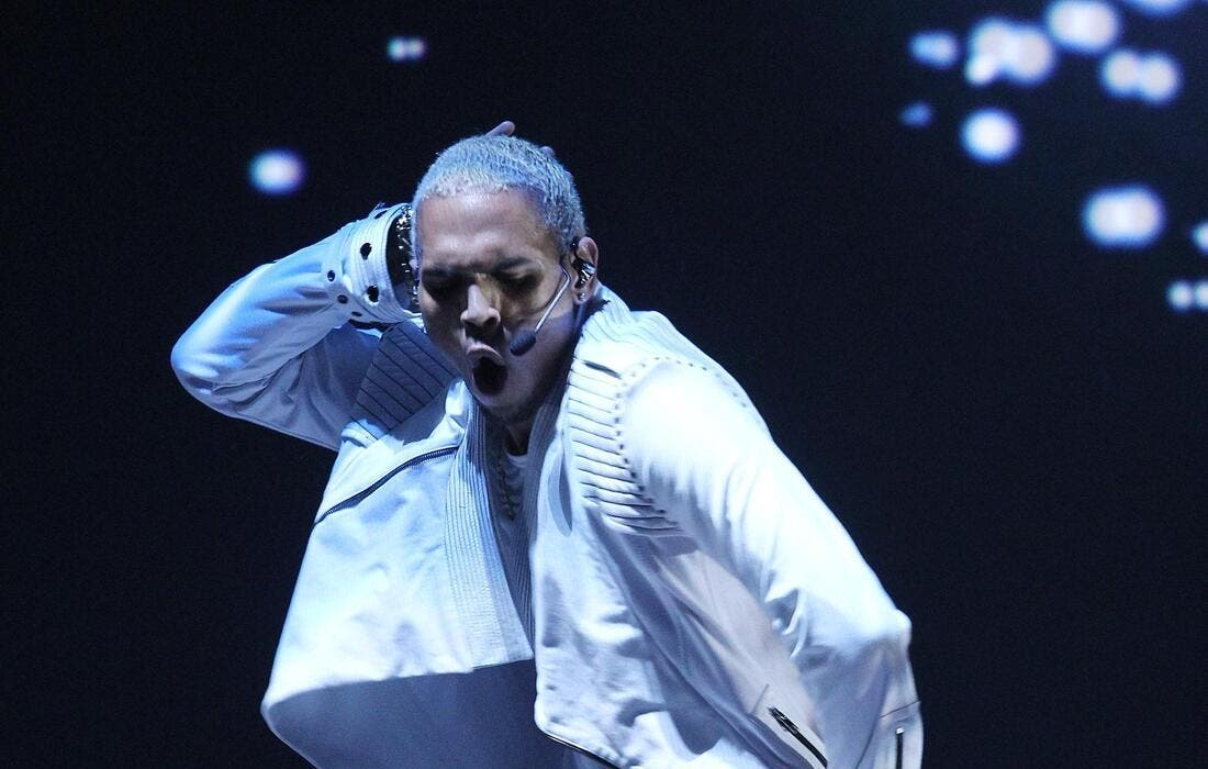 Promotional image for Chris Brown with Jhene Aiko and Bryson Tiller tickets at Carter-Finley Stadium on Oct 14, 2025