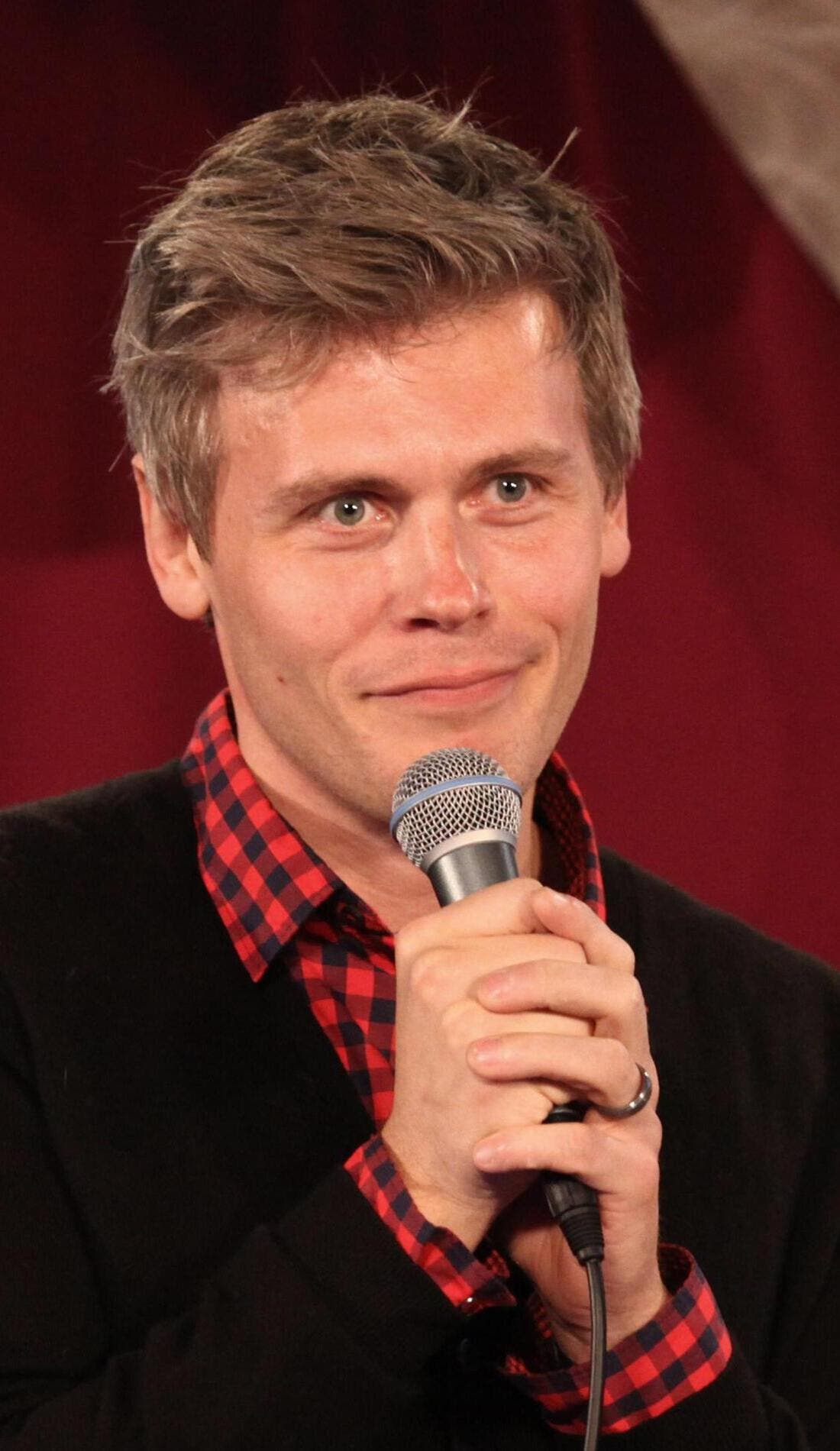 Christian Finnegan promotional image for upcoming events and ticket sales