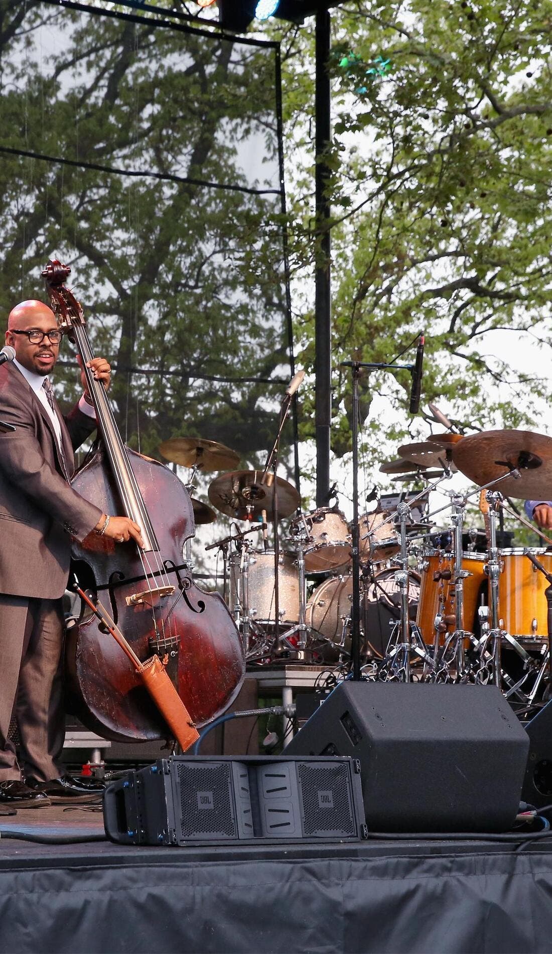 Christian McBride Trio promotional image for upcoming events and ticket sales