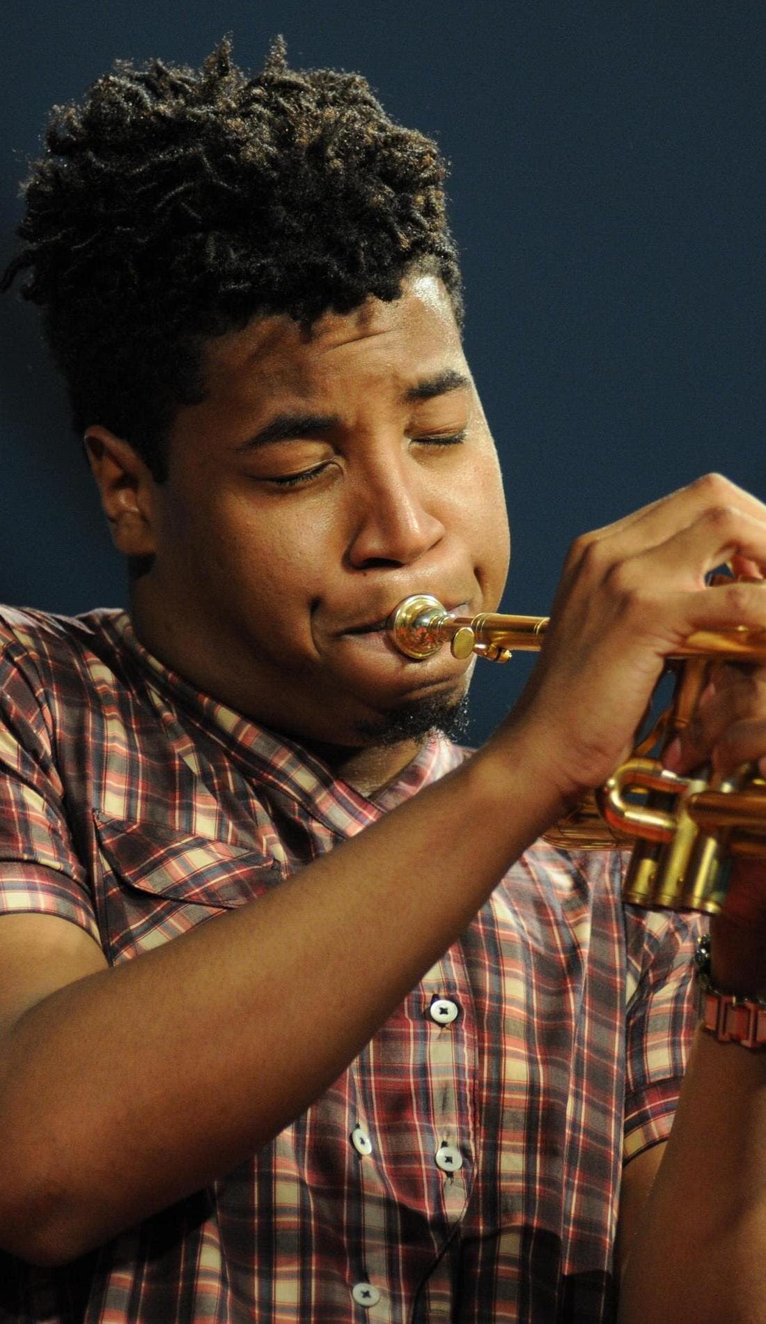 Christian Scott promotional image for upcoming events and ticket sales