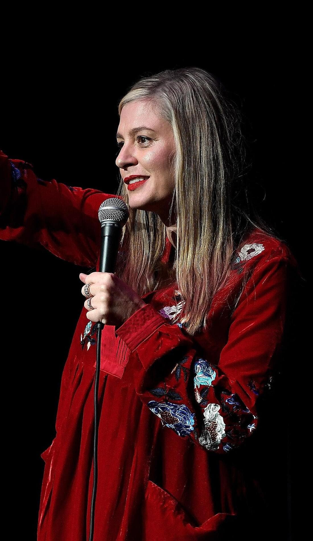 Christina Pazsitzky promotional image for upcoming events and ticket sales