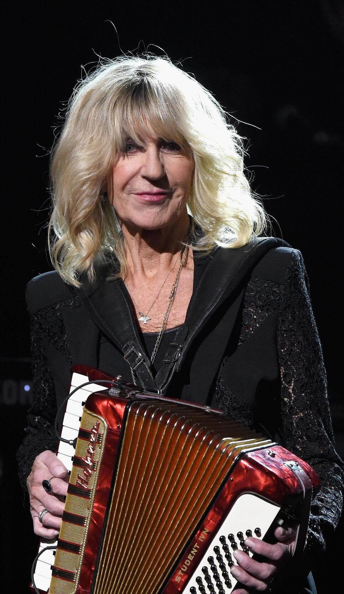 Christine McVie promotional image for upcoming events and ticket sales