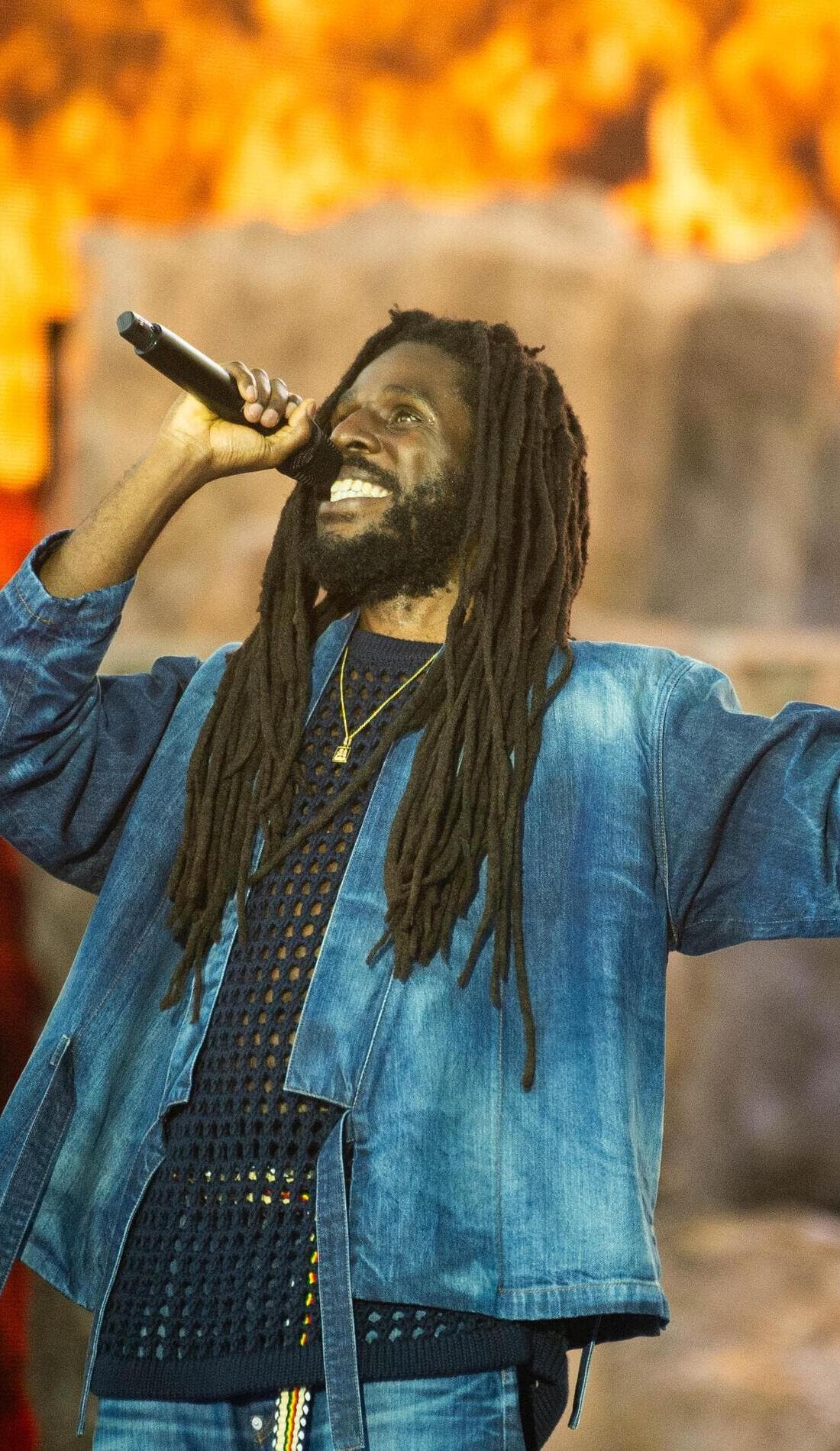 Chronixx promotional image for upcoming events and ticket sales