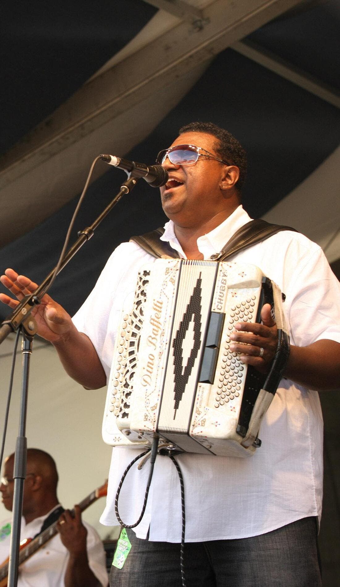 Chubby Carrier and The Bayou Swamp Band promotional image for upcoming events and ticket sales