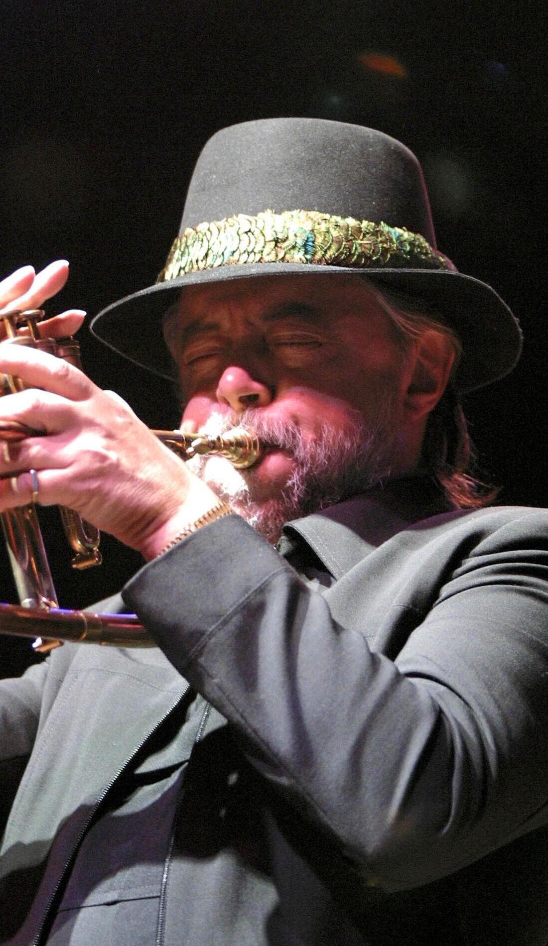 Chuck Mangione promotional image for upcoming events and ticket sales