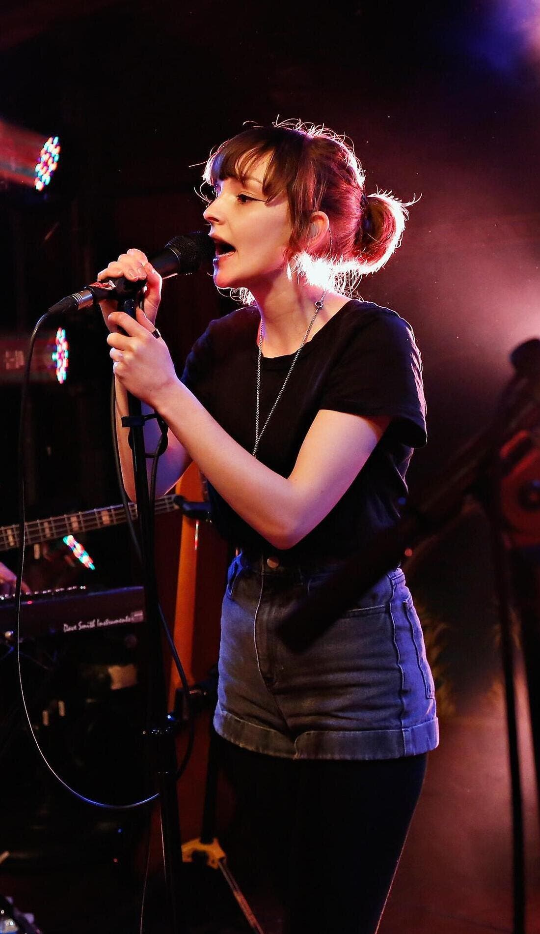 CHVRCHES promotional image for upcoming events and ticket sales