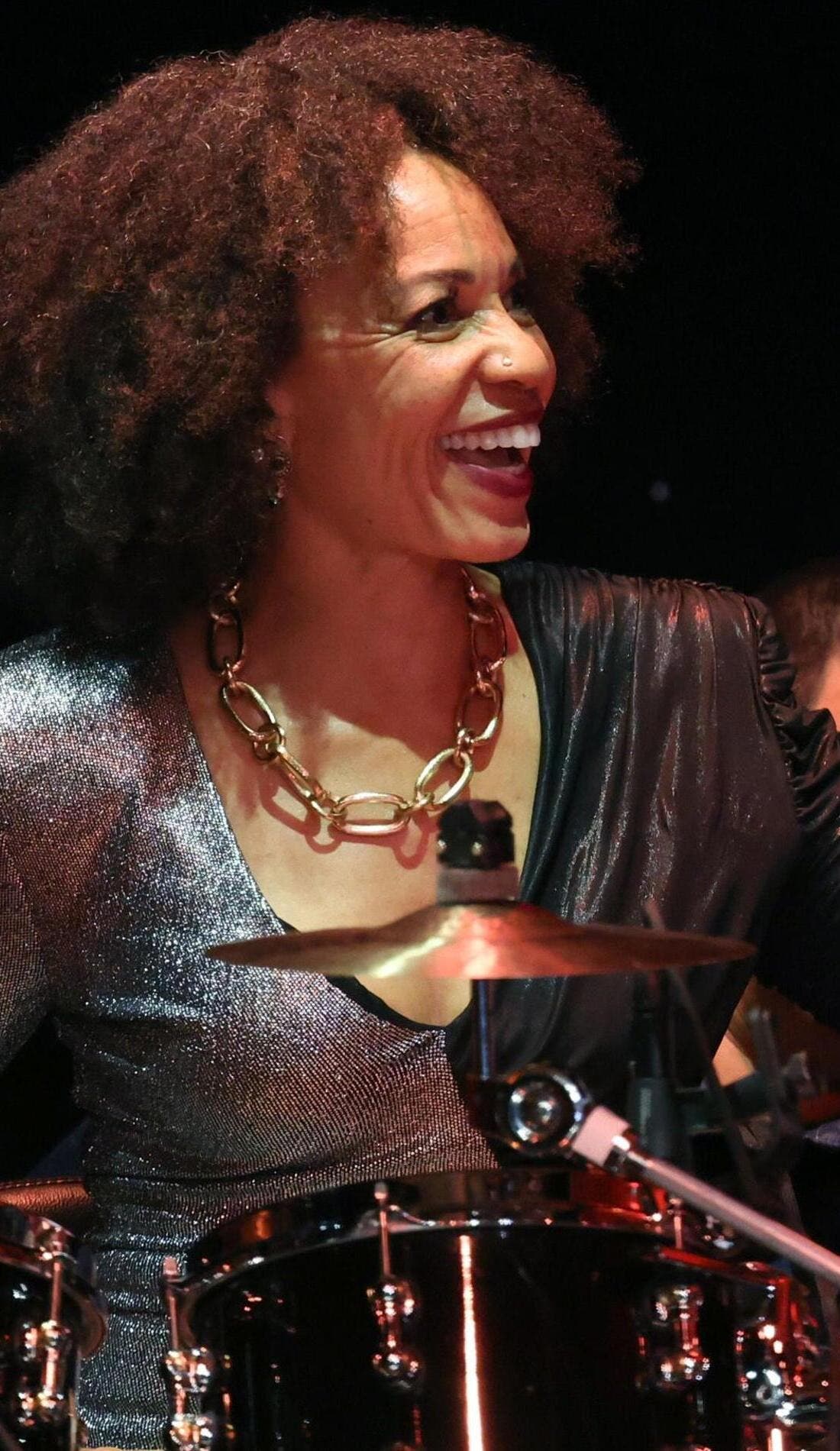 Cindy Blackman Santana promotional image for upcoming events and ticket sales