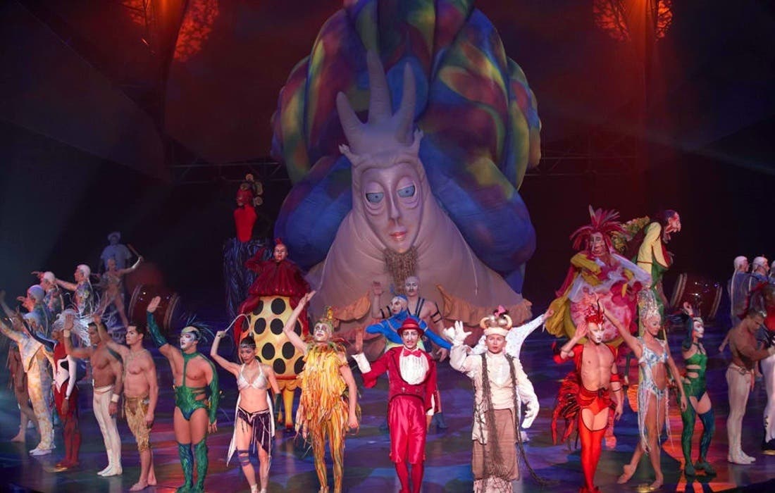 Promotional image for Cirque du Soleil: Mystere - Las Vegas tickets at Treasure Island - Mystere Theatre on Aug 23, 2025