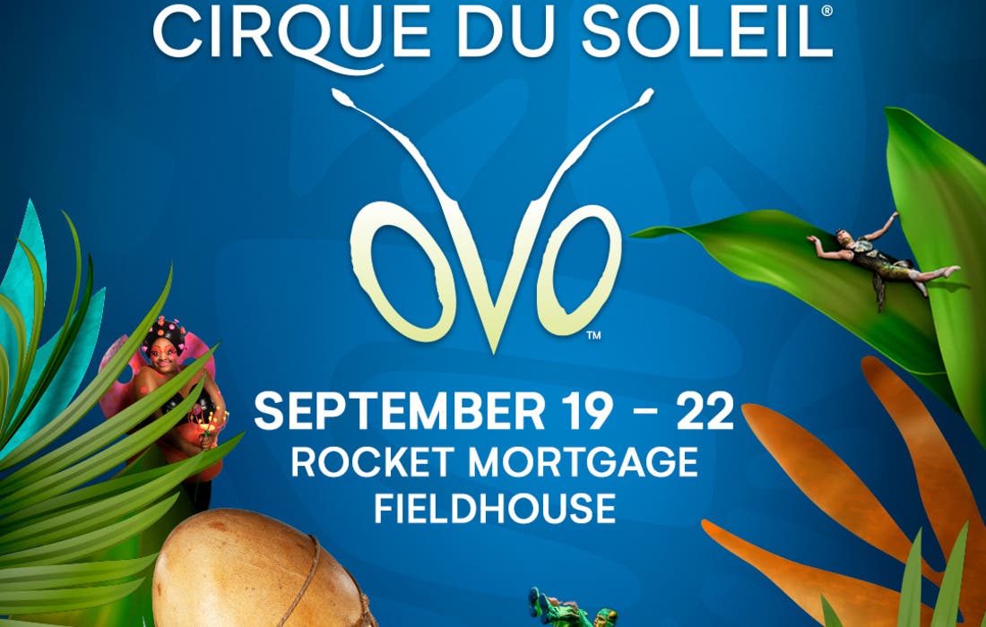 Promotional image for Cirque du Soleil: OVO - Charlotte tickets at Bojangles Coliseum on Aug 30, 2025