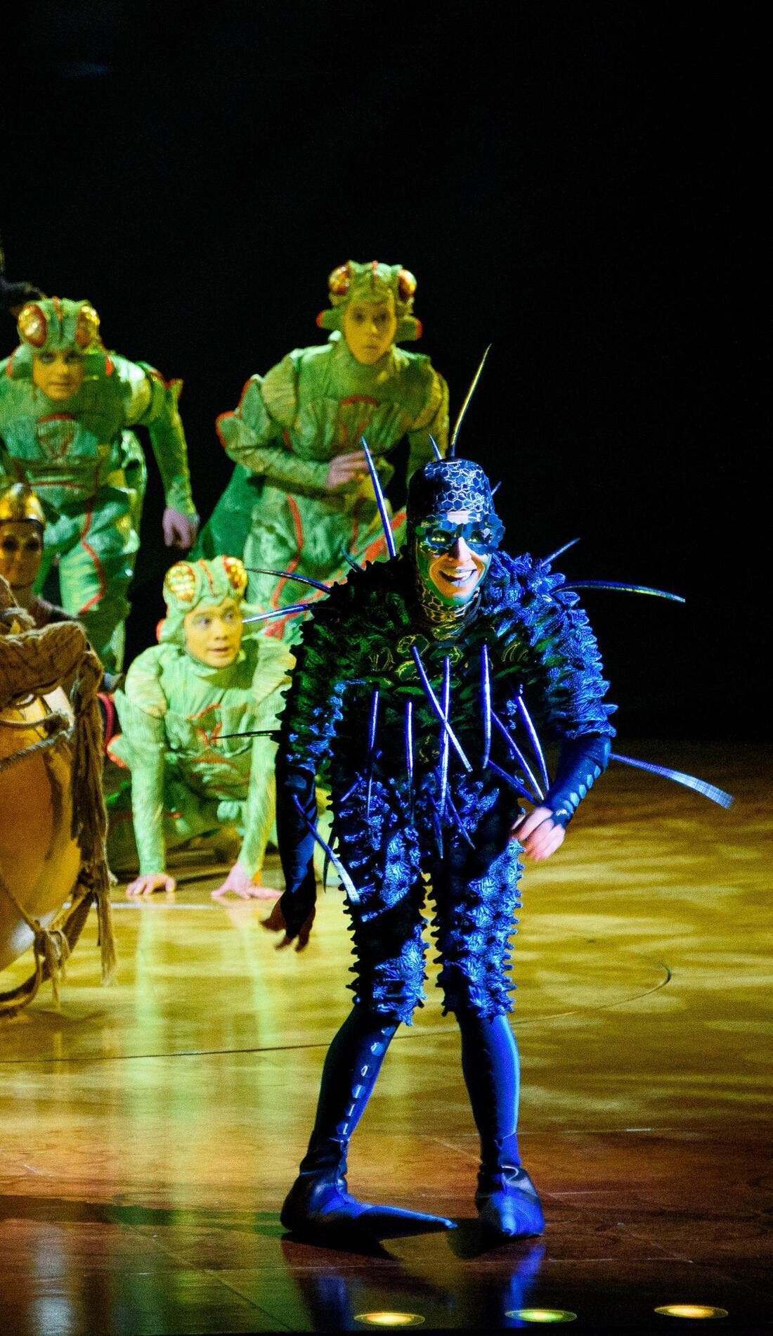 Cirque du Soliel promotional image for upcoming events and ticket sales
