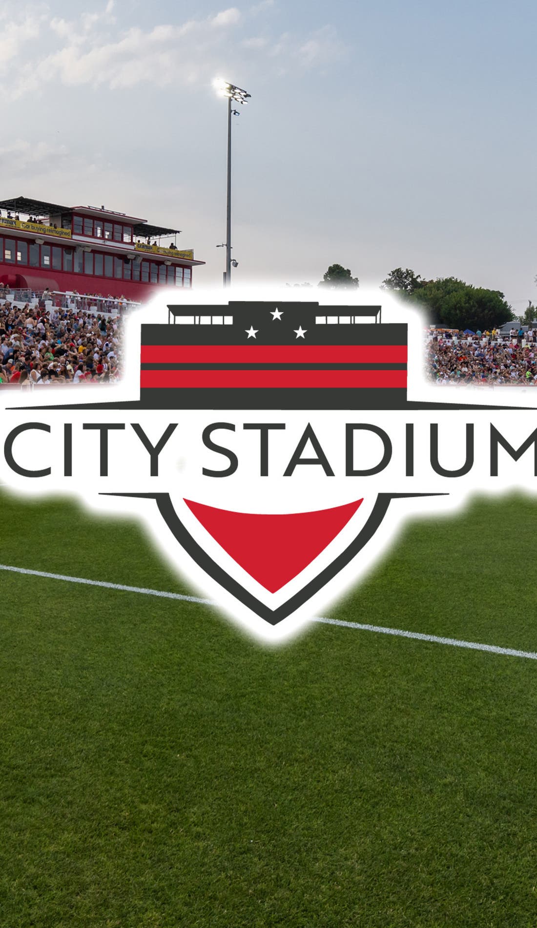City Stadium promotional image for upcoming events and ticket sales