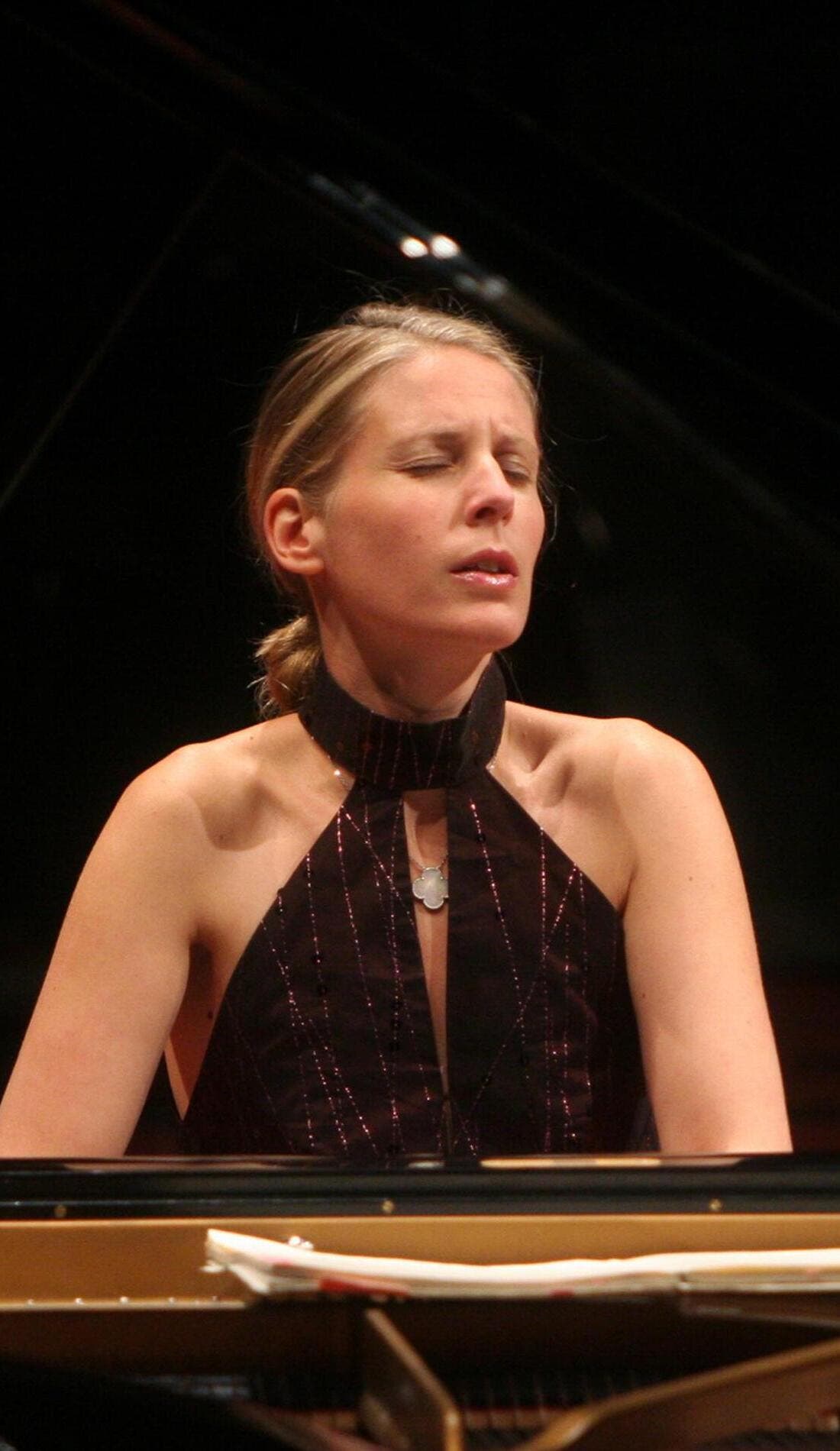 Claire-Marie Le Guay promotional image for upcoming events and ticket sales